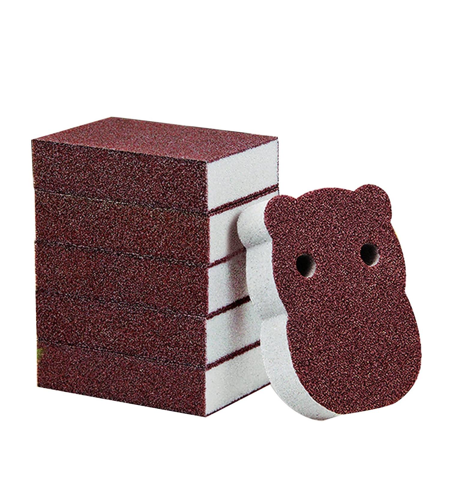 Sponges for Dishes Dish Scrubber Heavy Duty Cellulose Scrub Sponge Dual-Sided Dishwashing Sponge for Kitchen 6 Pack Kitchenware (Color : Brownx6) - Buy Online on GoSupps.com