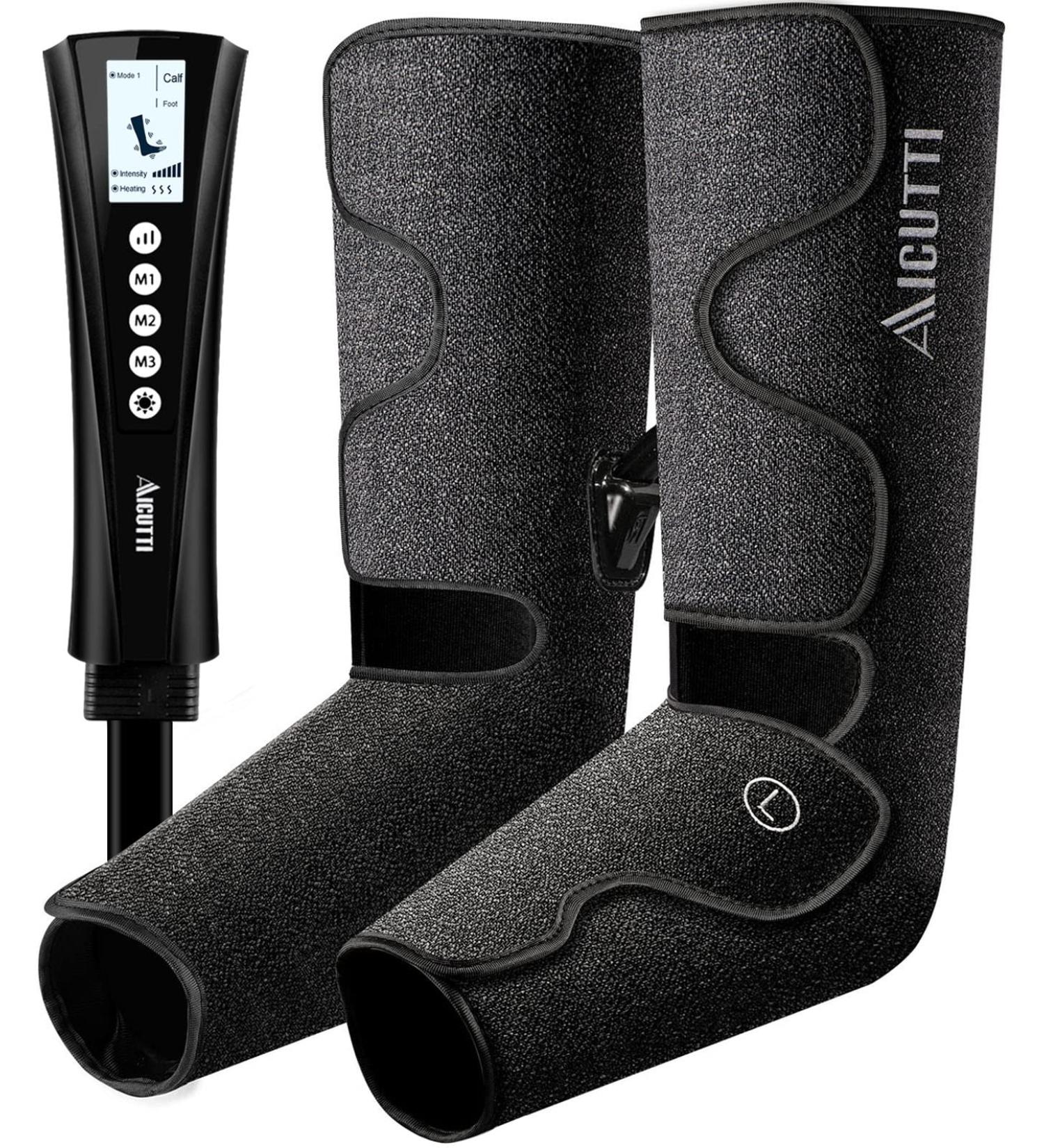 Compression Foot and Leg Massager with Heat - Ideal Gift for Edema and Varicose Veins - Buy Online on GoSupps.com