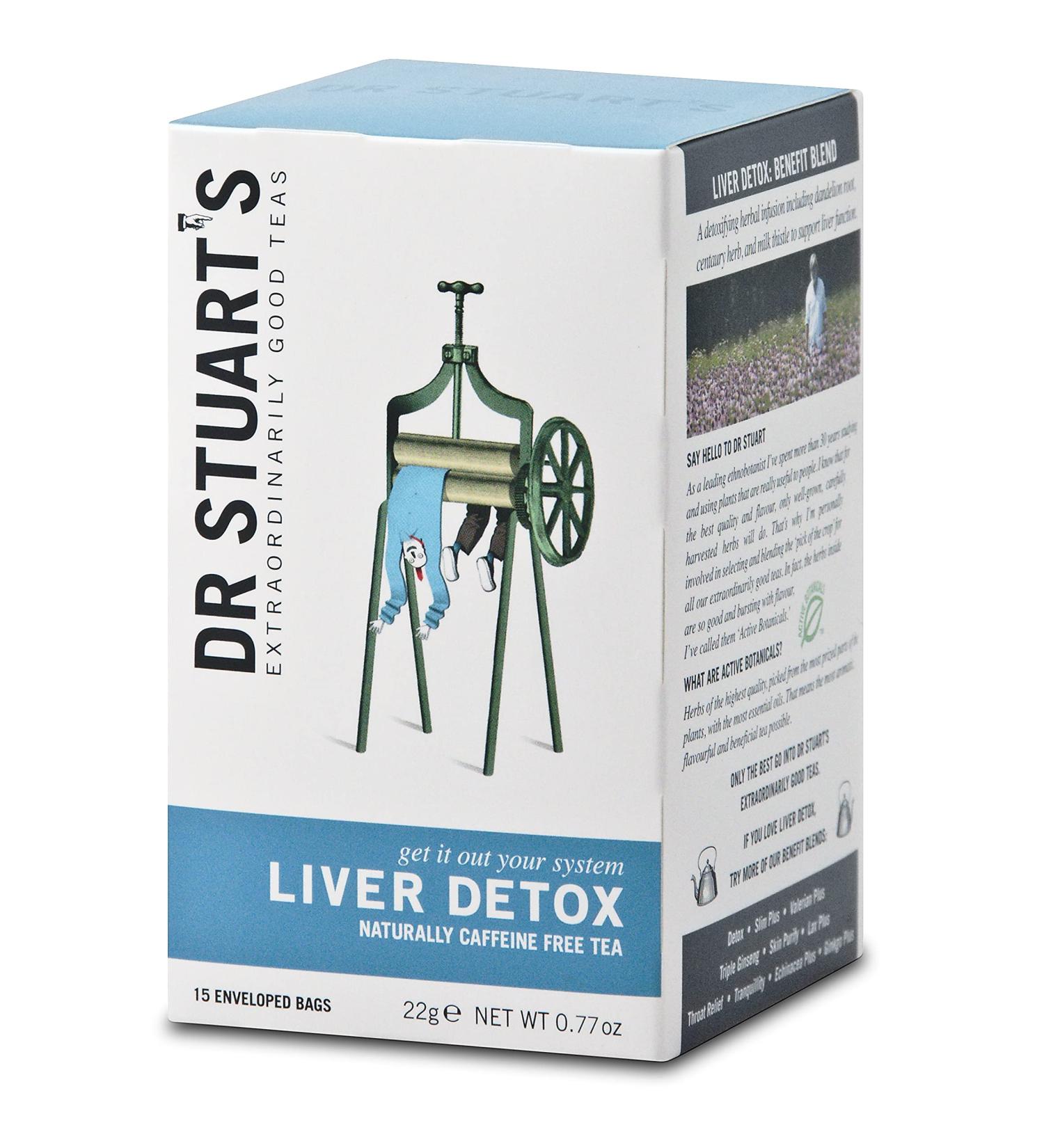 Dr Stuart's Liver Detox Herbal Tea Bags 15ea