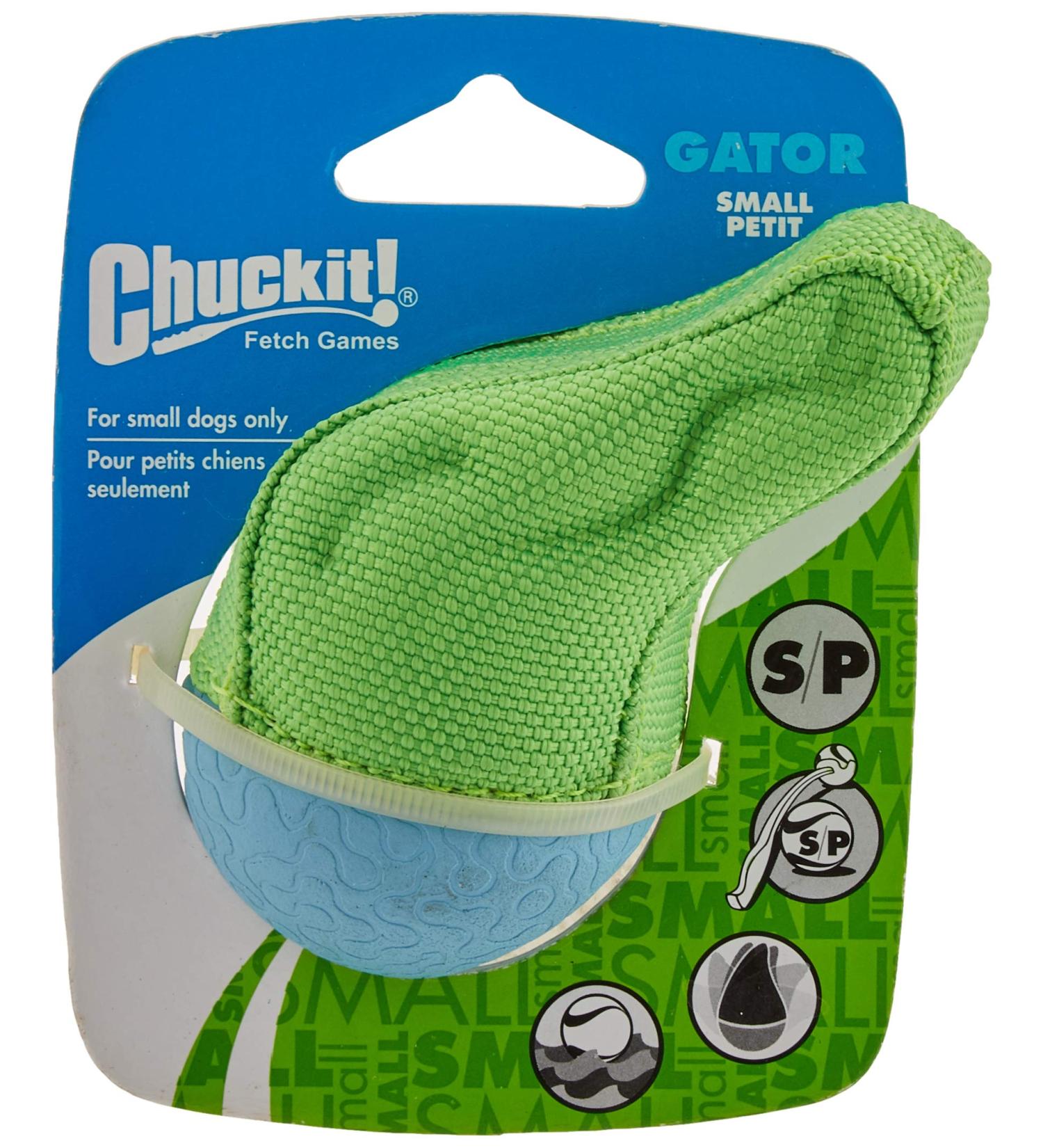 Chuckit CU188101 Amphibious Gator Diver - Floating Ball for Launchers | S Size Gator - Perfect for Water Play & Fetch - Buy Online on GoSupps.com