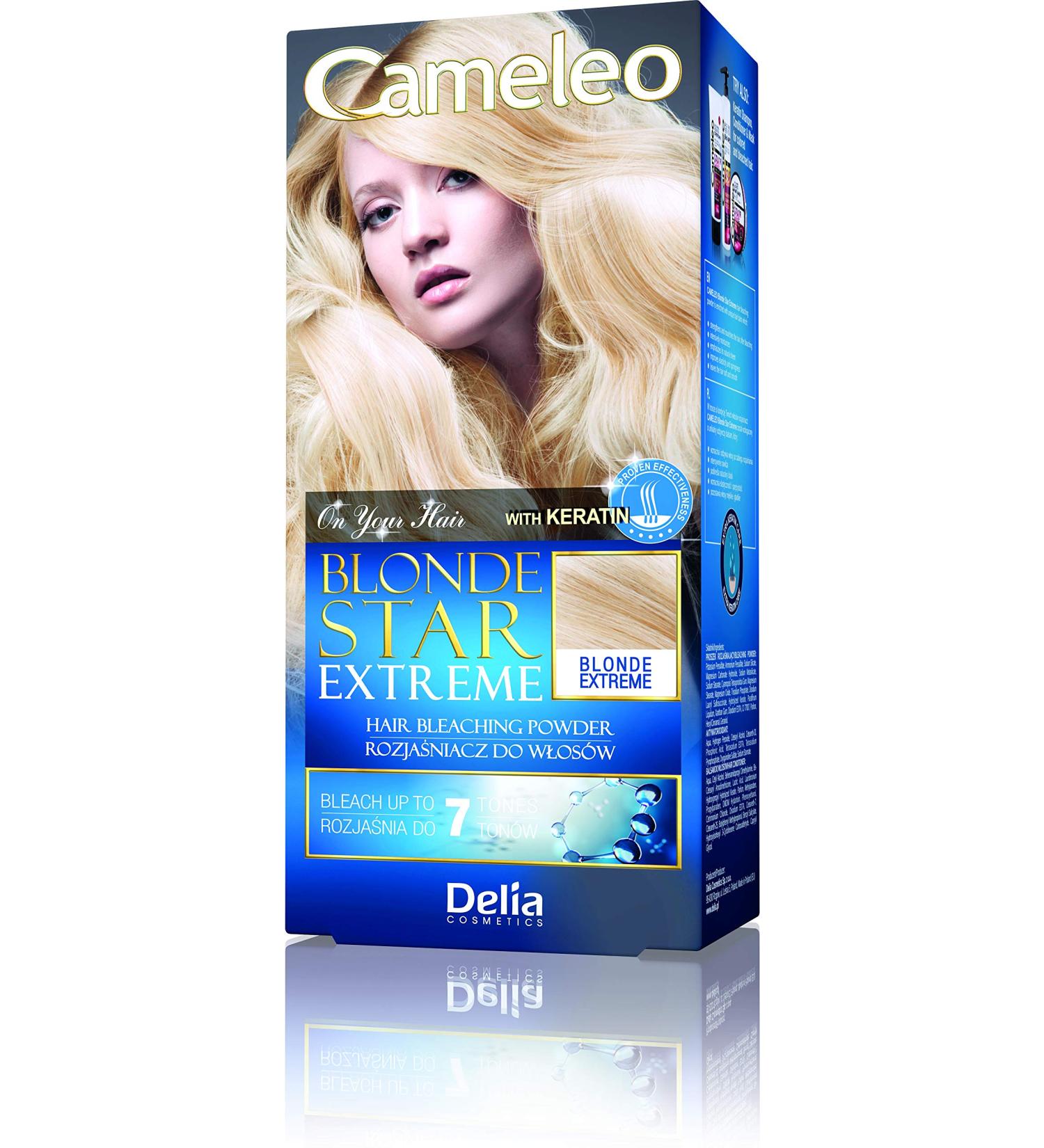 Cameleo Blond Extreme Hair Bleaching Powder - Strengthens Nourishes & Moisturizes - Shop Internationally - Buy Online on GoSupps.com
