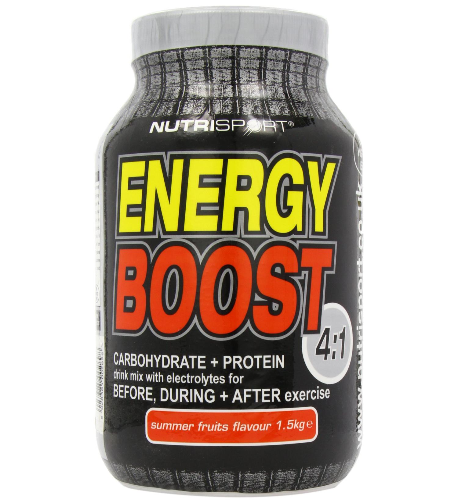Nutrisport 4:1 Energy Boost S Fruits 1500g - Buy Online on GoSupps.com