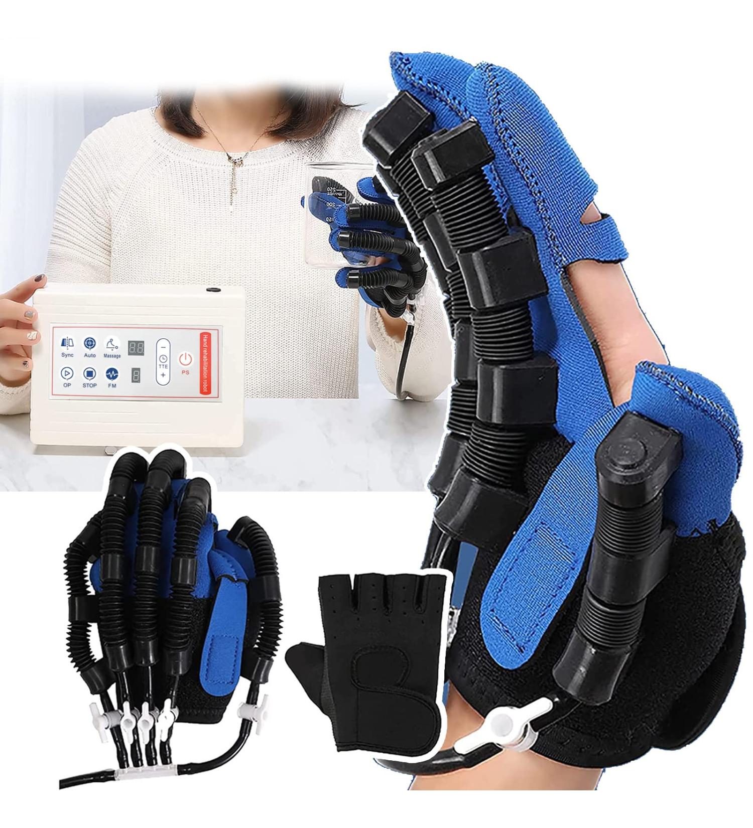 Rehabilitation Robot Gloves Supports Bone Care for Hand Training Electric Finger-Hand Training Device Use Different Fingers Training Right-L - Buy Online on GoSupps.com