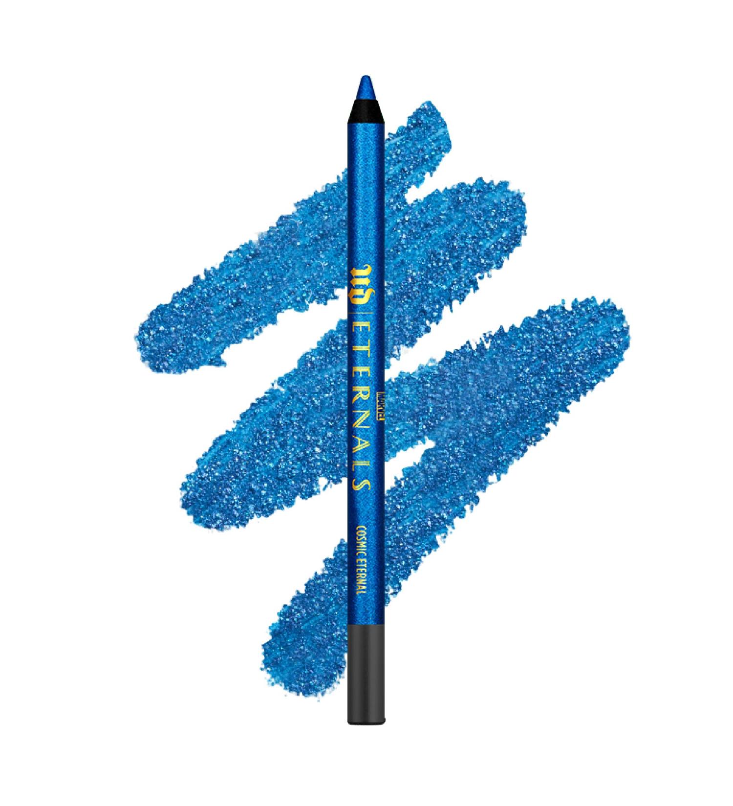 Urban Decay Eternals 24/7 Glide-On Eye Pencil - Eternal Blue Shimmer with Micro-Sparkle - Waterproof Eyeliner - Long-Lasting Intense Color - Buy Online on GoSupps.com