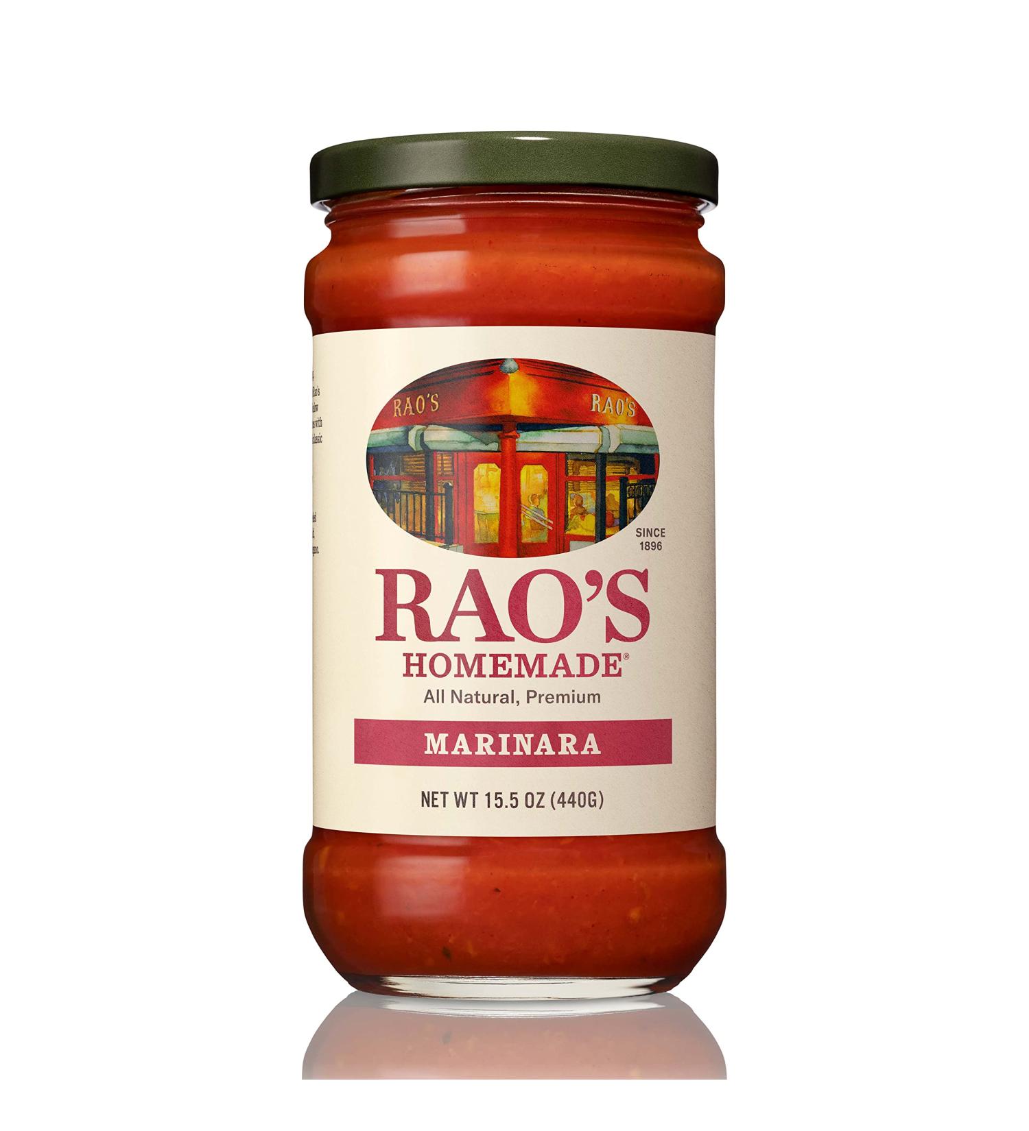 Rao's Homemade Marinara Sauce 15.5 oz - Premium Quality Tomato Sauce | Keto-Friendly & All Purpose Pasta Sauce with Italian Tomatoes & Olive Oil - Buy Online on GoSupps.com
