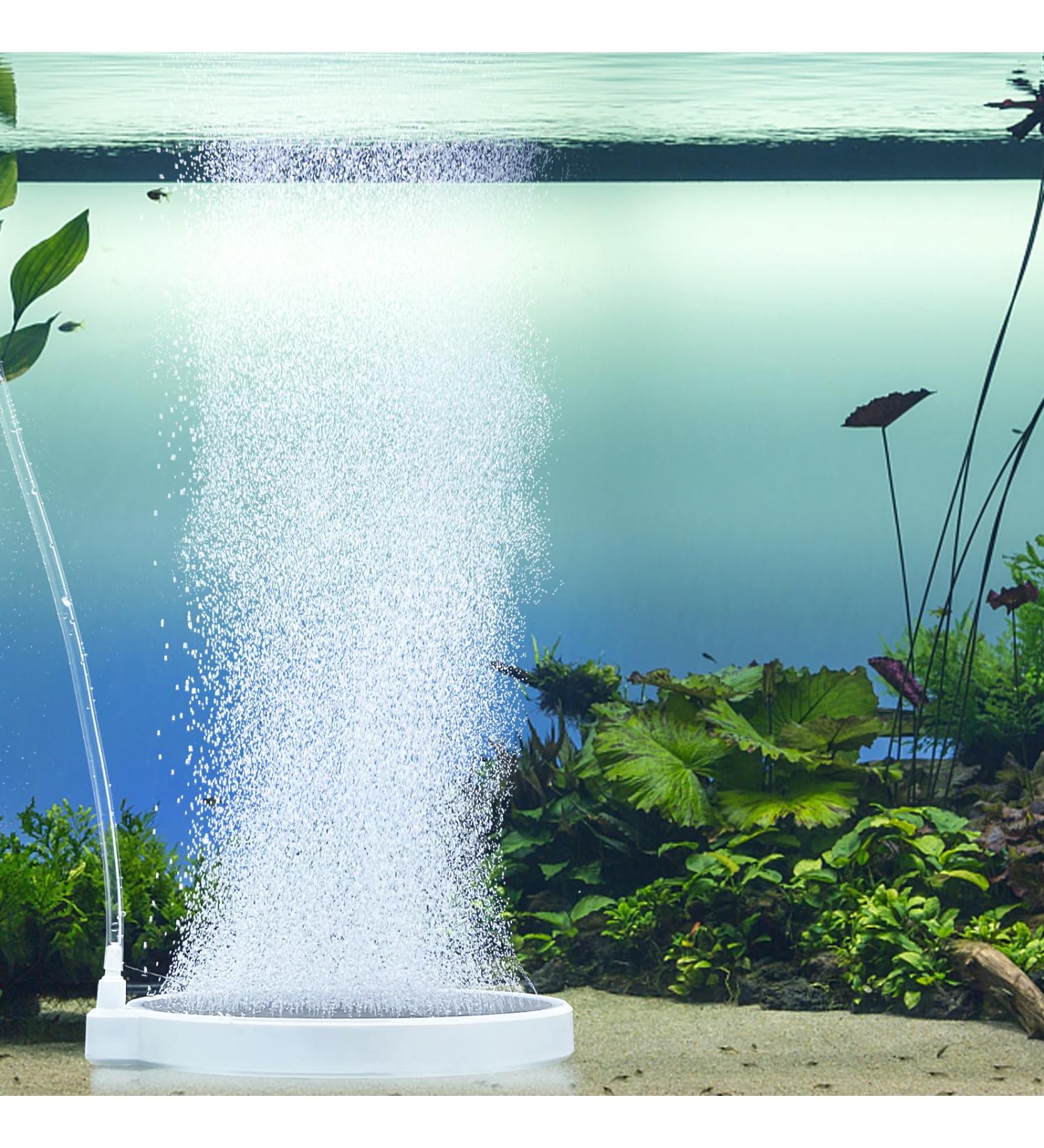 Boxtech Aquarium Air Stone Kit - Nano Bubble Oxygen Diffuser for Aquariums & Hydroponics (100mm) - Super High Dissolved Oxygen - Buy Online on GoSupps.com