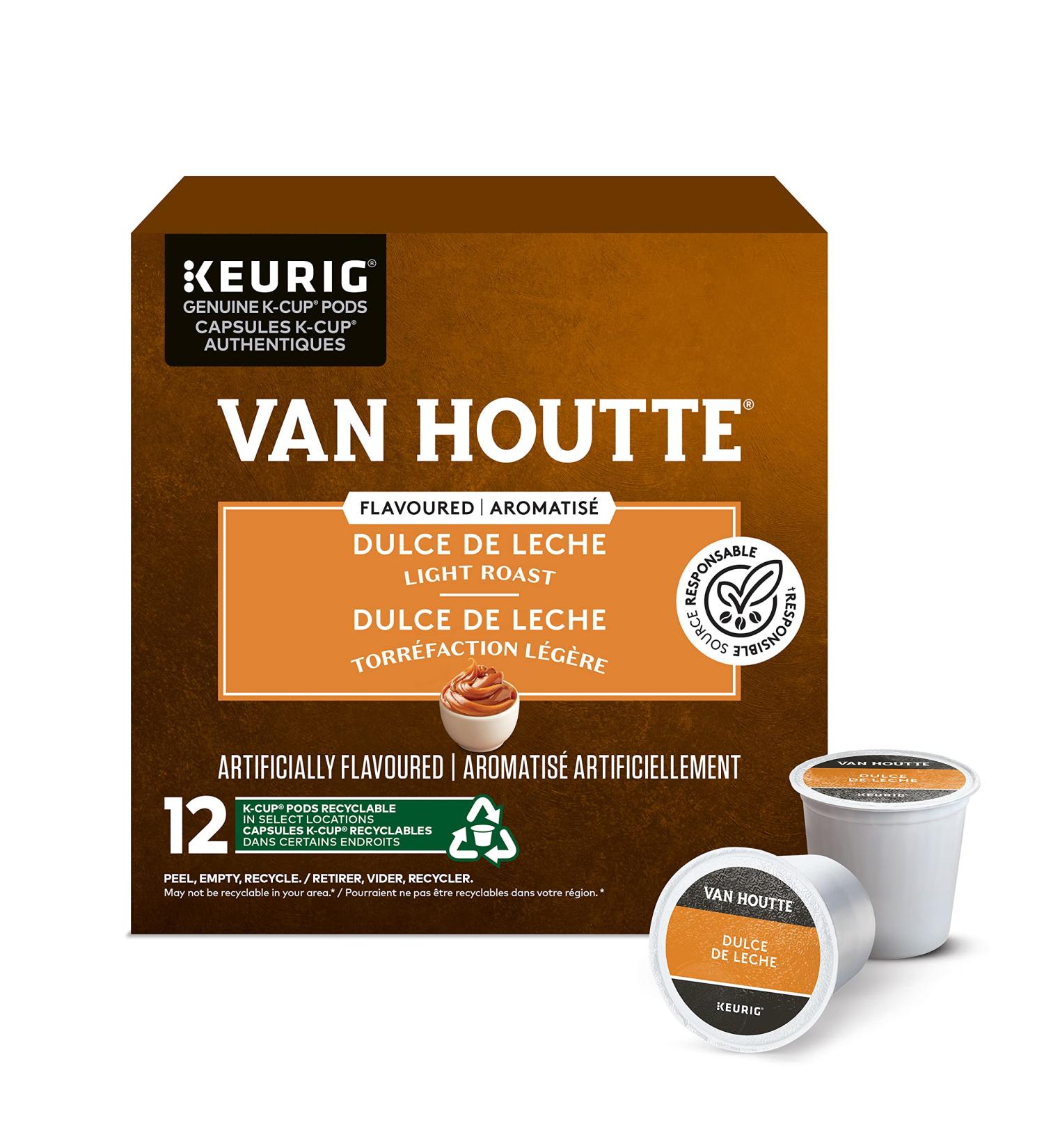 Van Houtte Dulce De Leche K-Cup Coffee Pods 12 Count For Keurig Coffee Makers Dulce De Leche 1 Count ( Pack of 12 ) - Buy Online on GoSupps.com