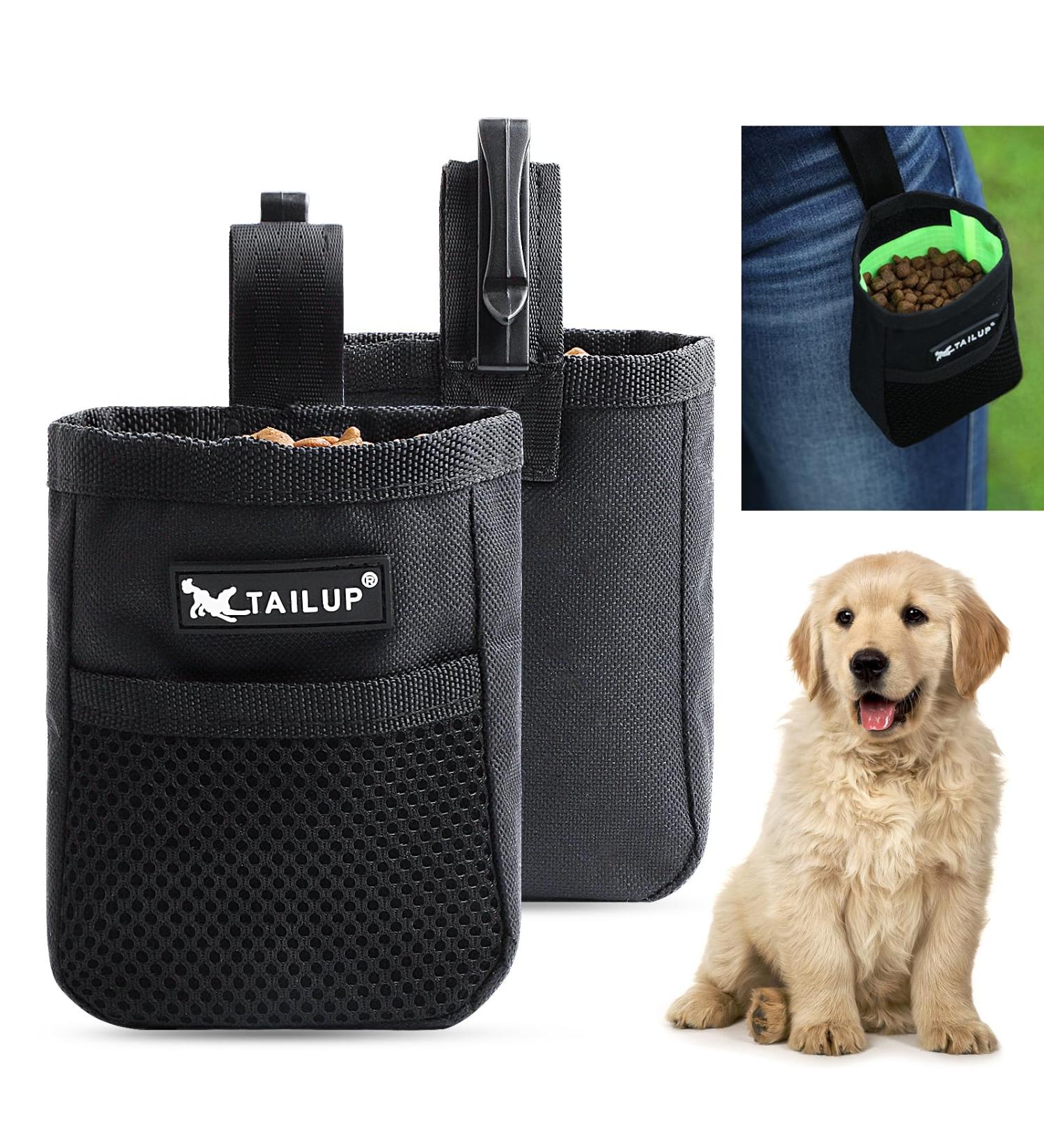 Realure Dog Training Treats - Small Feed Bag with Fastening Clip | Perfect for Travel & Walks - Buy Online on GoSupps.com