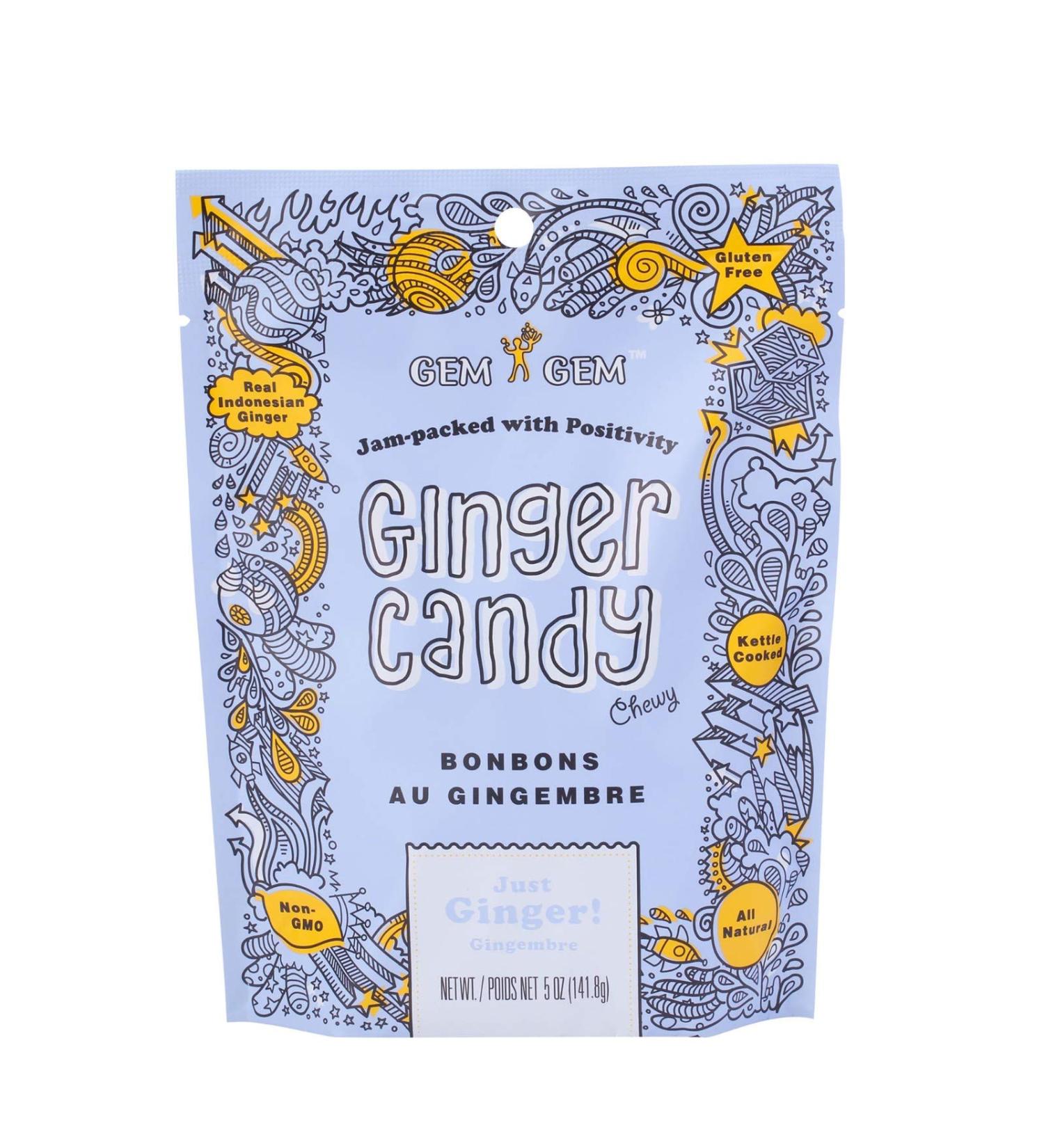 Gem Gem Ginger Candy Chewy Ginger Chewy Ginger Chews (original 140 g (lot de 1)) - Buy Online on GoSupps.com