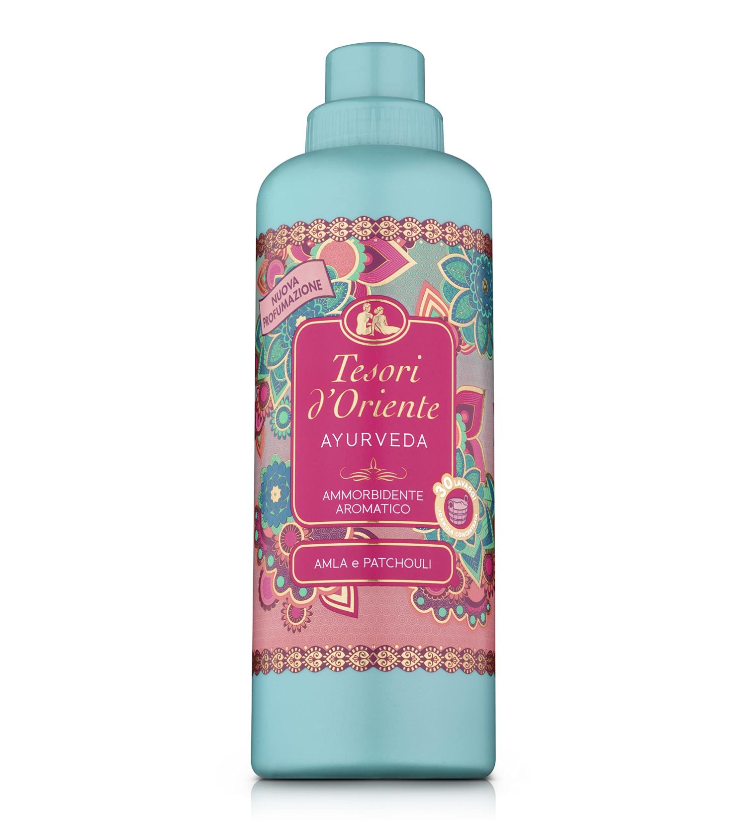 Tesori d'Oriente Softener "Ayurveda" Amla And Patchouli Bottle 750 ml - 500 g - Buy Online on GoSupps.com