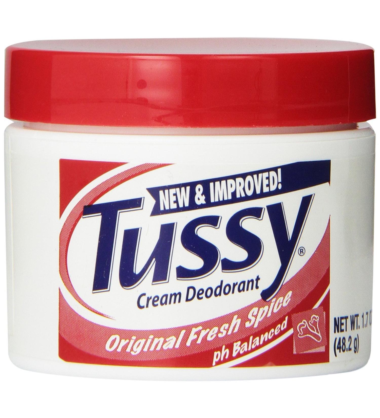 Tussy Cream Deodorant - Original Fresh Spice: 1.7 OZ