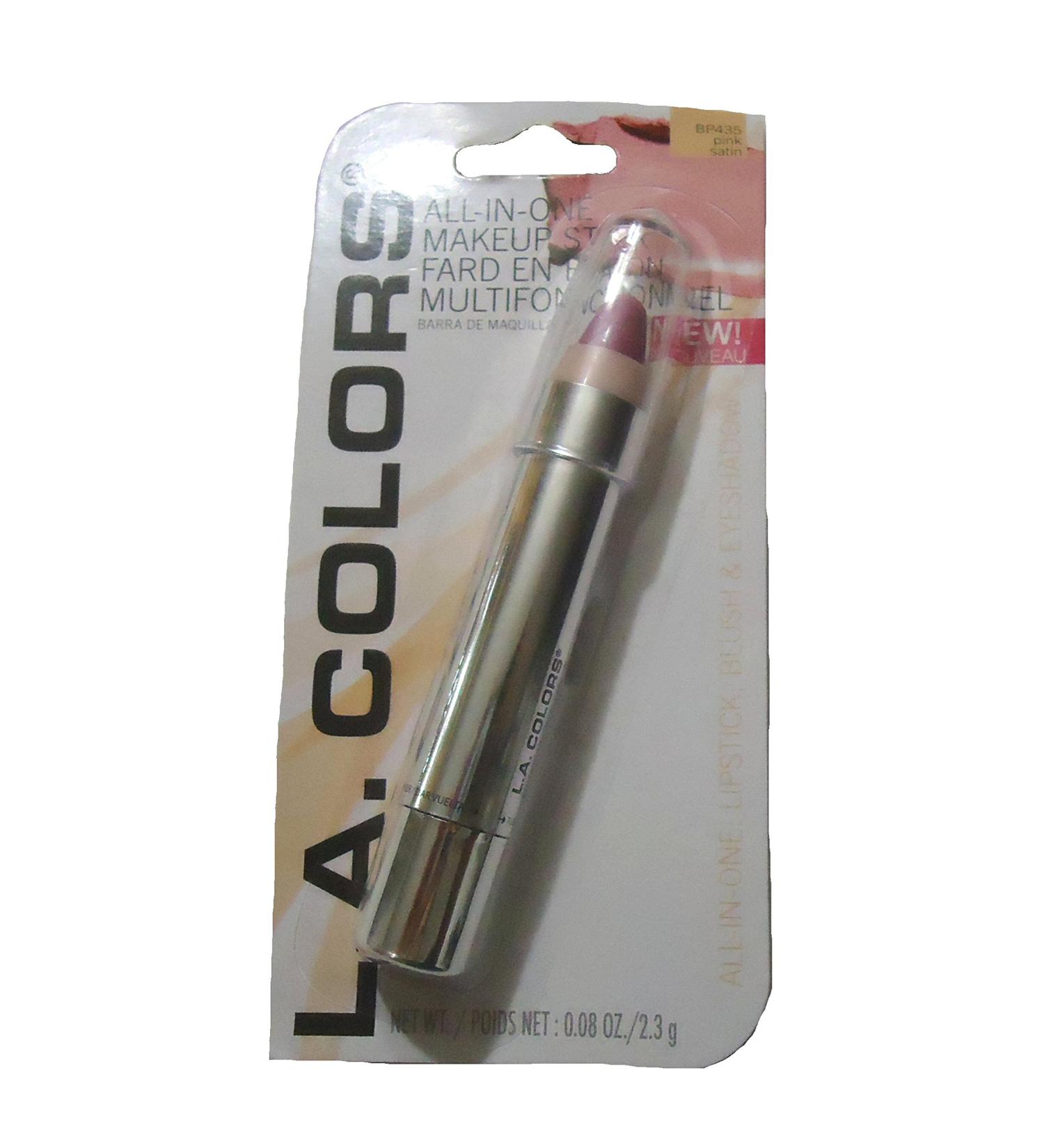 La Colors Expressions All N One Lipstick Blush and Eyeshadow Pink Satin