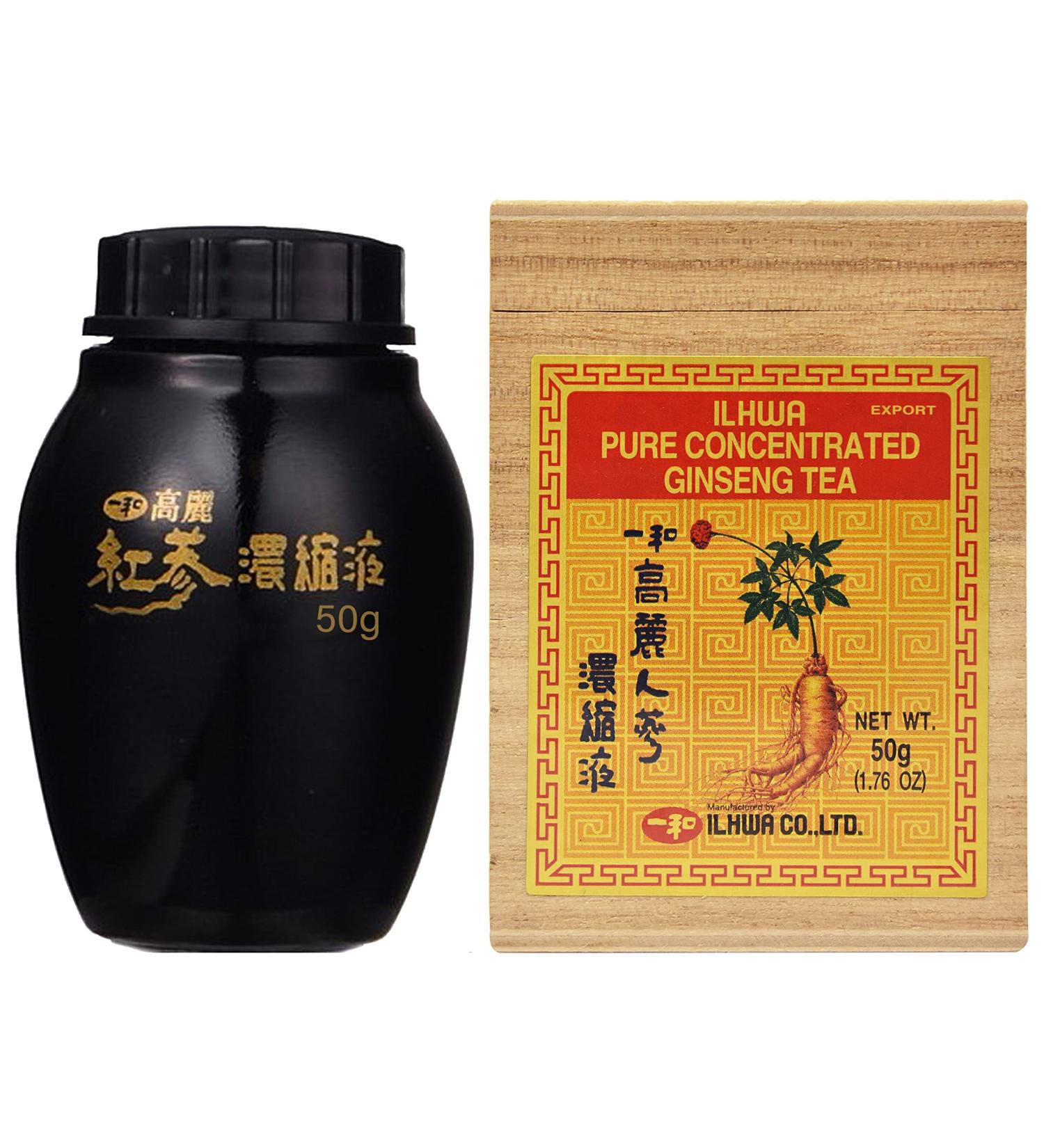Ilhwa Pure Concentrated Ginseng Tea 1.7 oz - Premium Herbal Boost - Buy Online on GoSupps.com