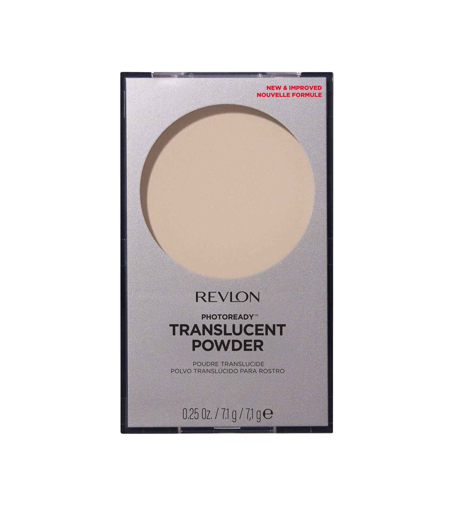Revlon PhotoReady Translucent Powder - Blurring Face Makeup, Lightweight & Breathable, 0.25 Oz - Buy Online on GoSupps.com