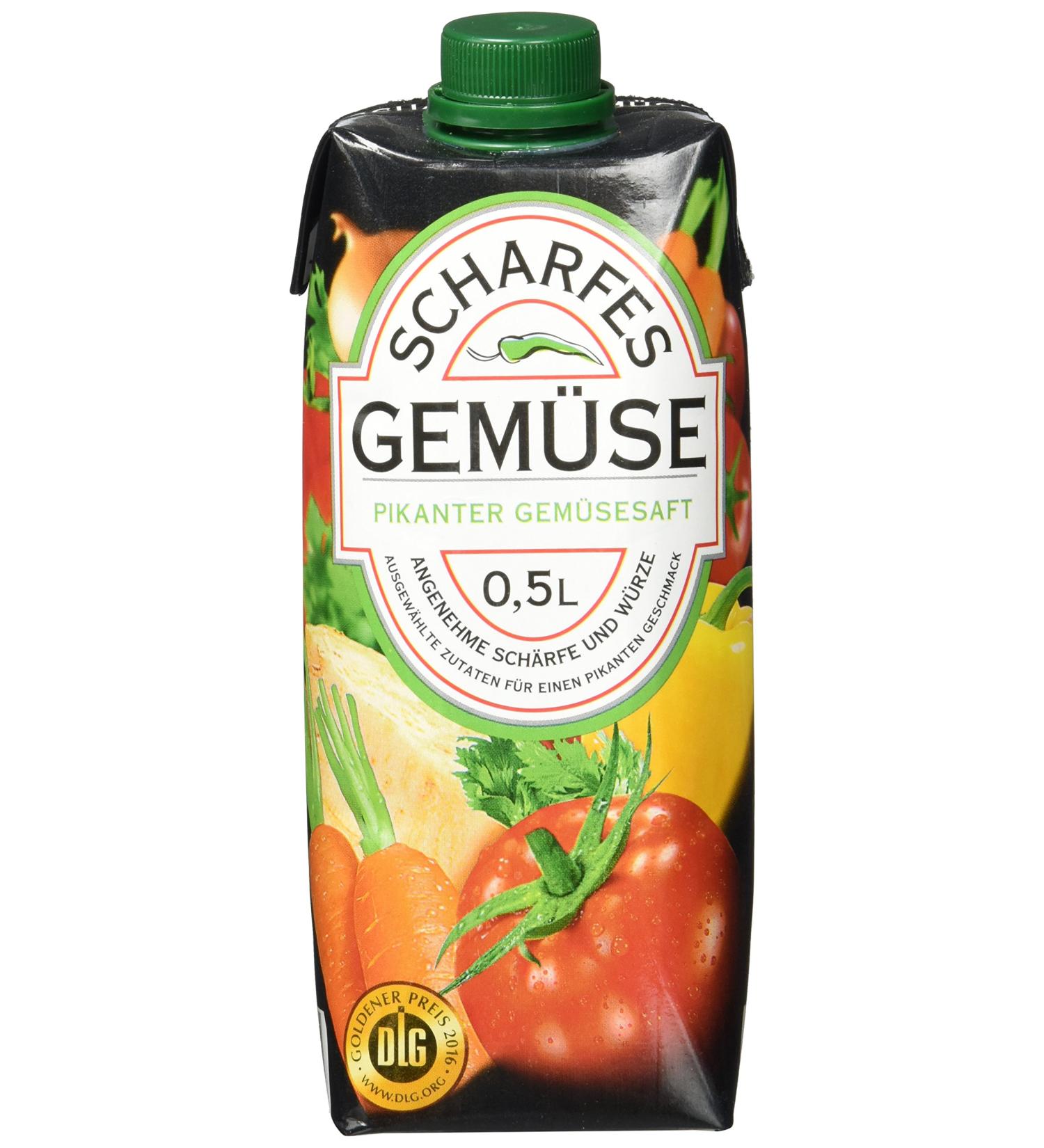 Buy Spicy Vegetable Juices (Pack of 12 x 500 ml) - International Shipping Available - Buy Online on GoSupps.com