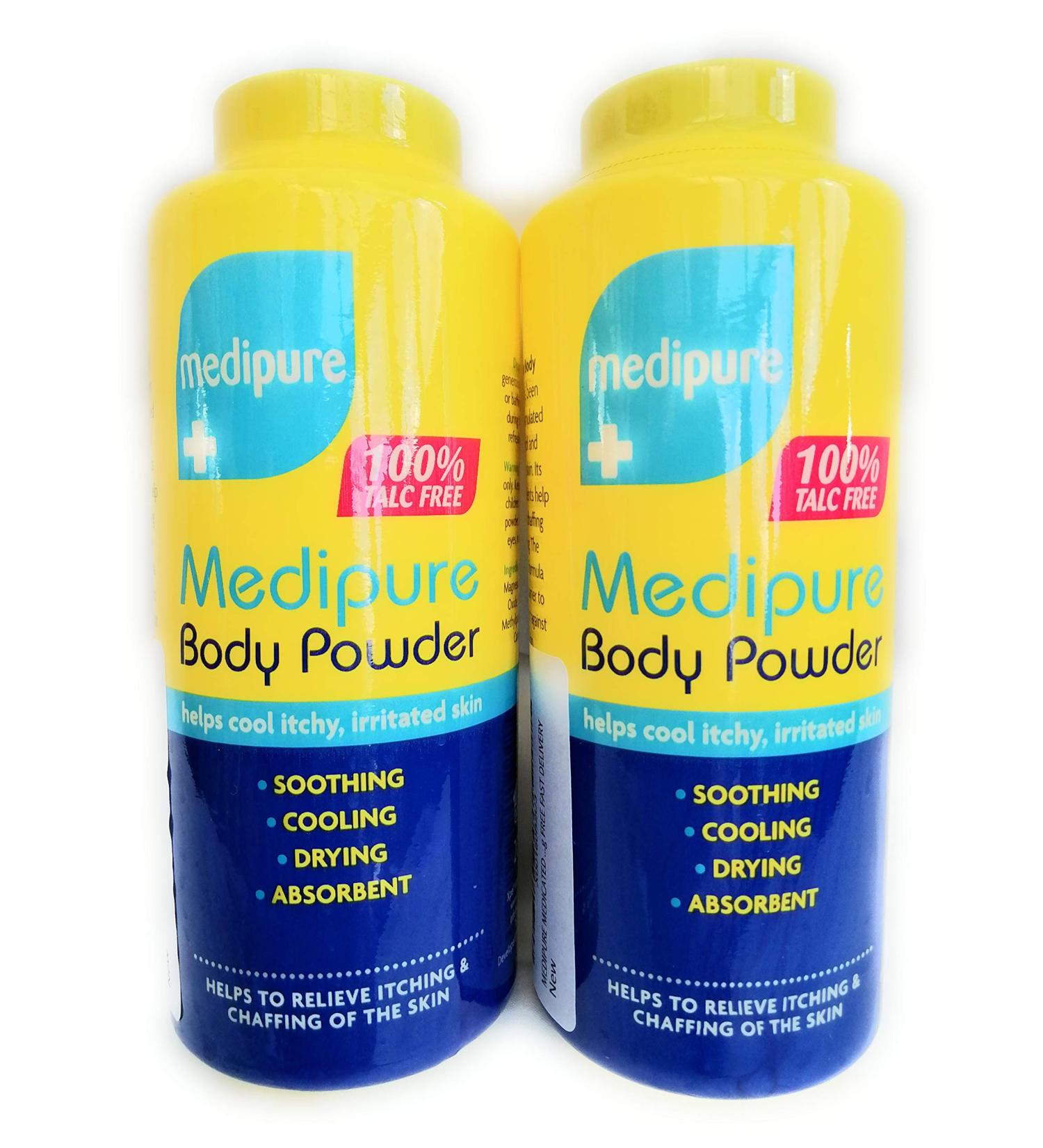 Twin Medipure Medicated Body Powder Talc Free G