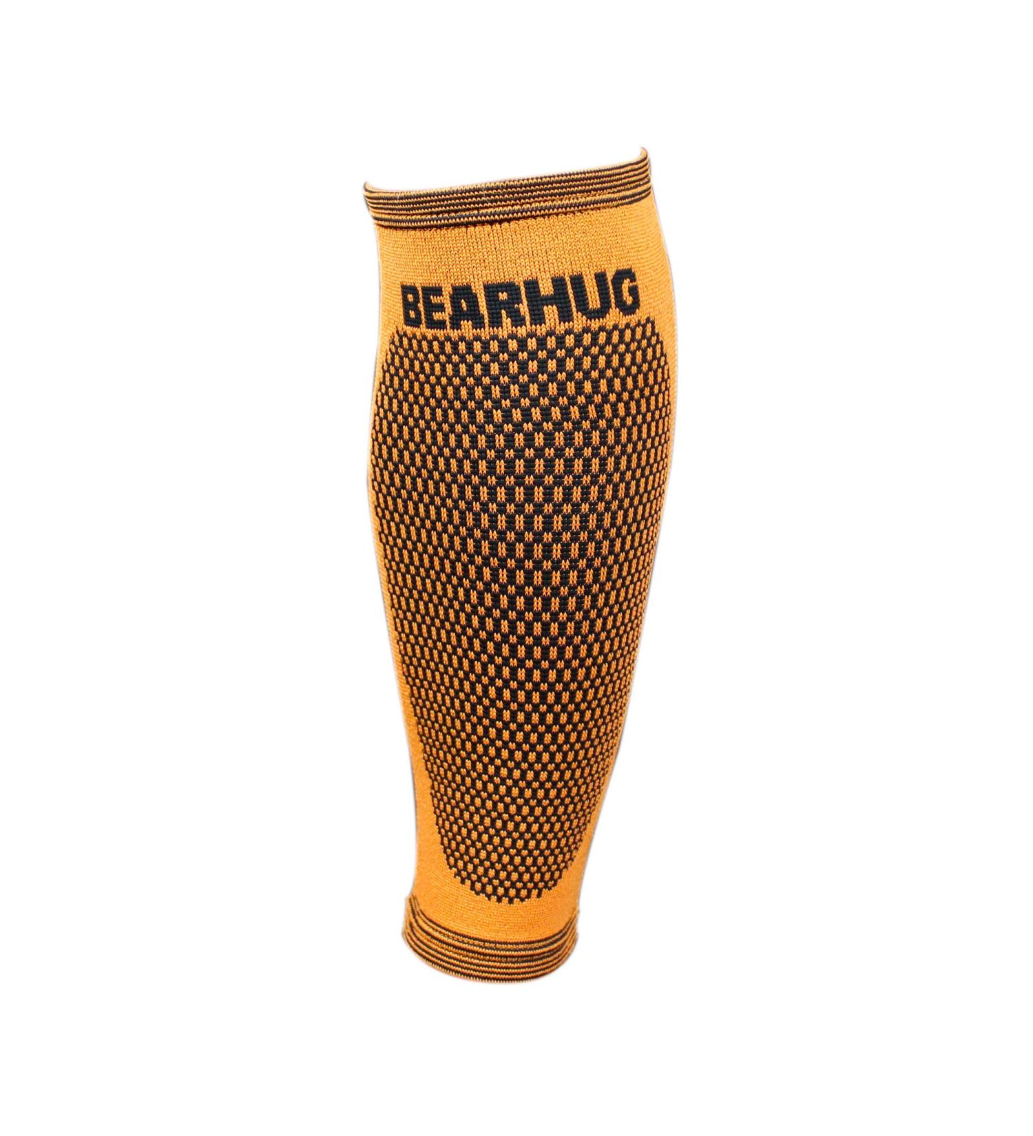 Bearhug Calf Compression Sleeve for Men and Women - Shin Splints Support for Torn Muscle and Leg Cramps - Bamboo Calf Support for Sports Running Gym M (13.0 - 15.0" Calf) Single - Buy Online on GoSupps.com