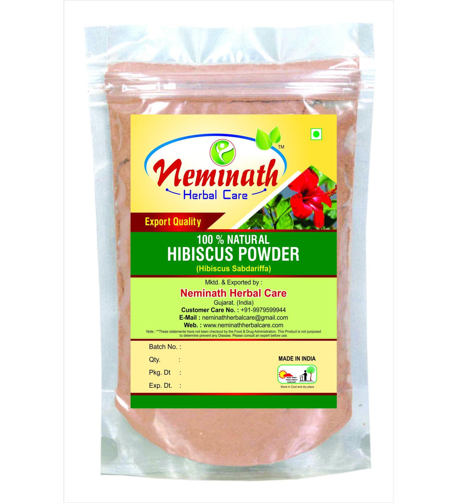 100% Natural Hibiscus Flower Powder (ROSA SINENSIS) - Bouncy Hair Solution (3.5 oz) - International Shipping - Buy Online on GoSupps.com