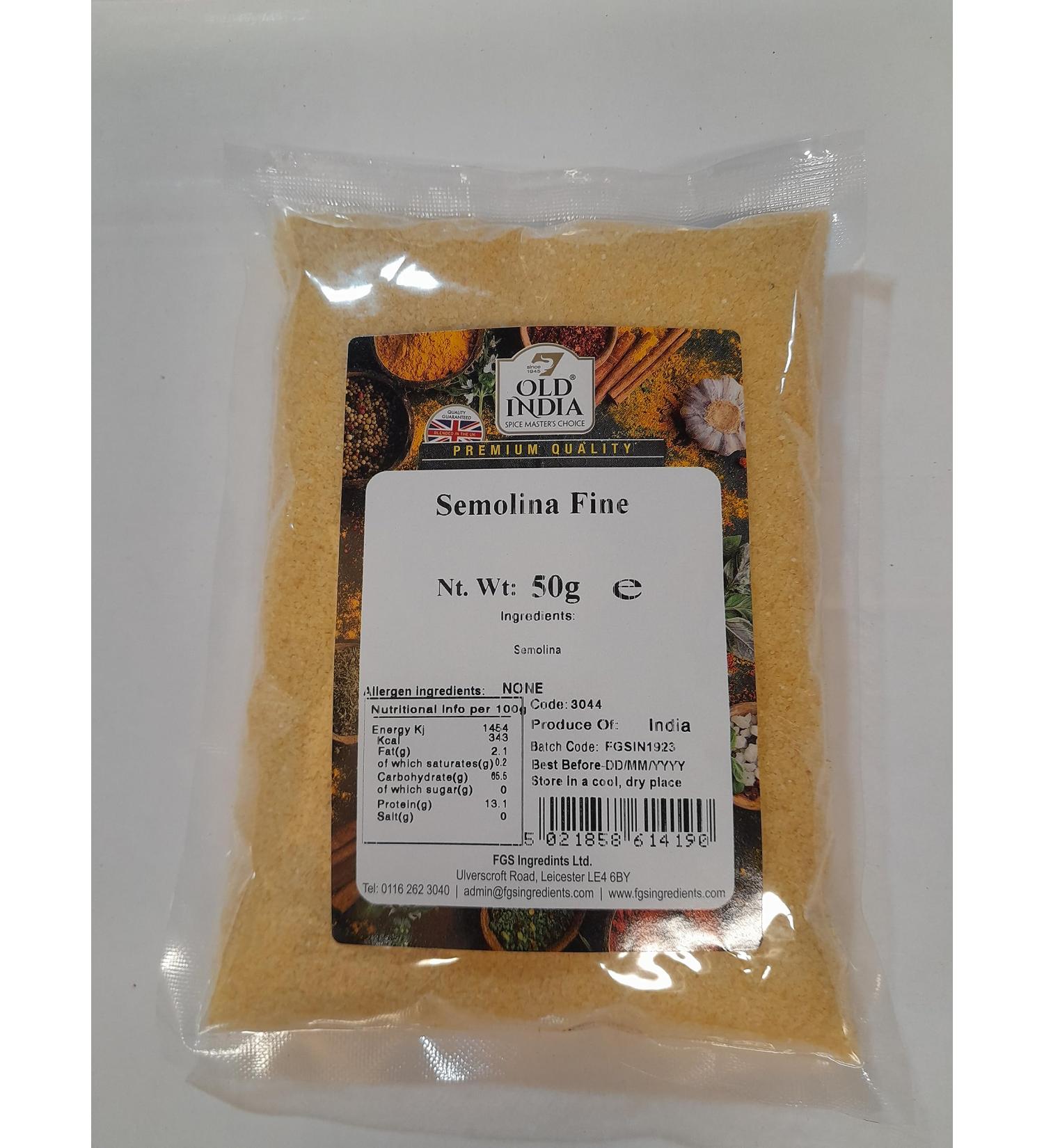 Old India Semolina Fine 50g
