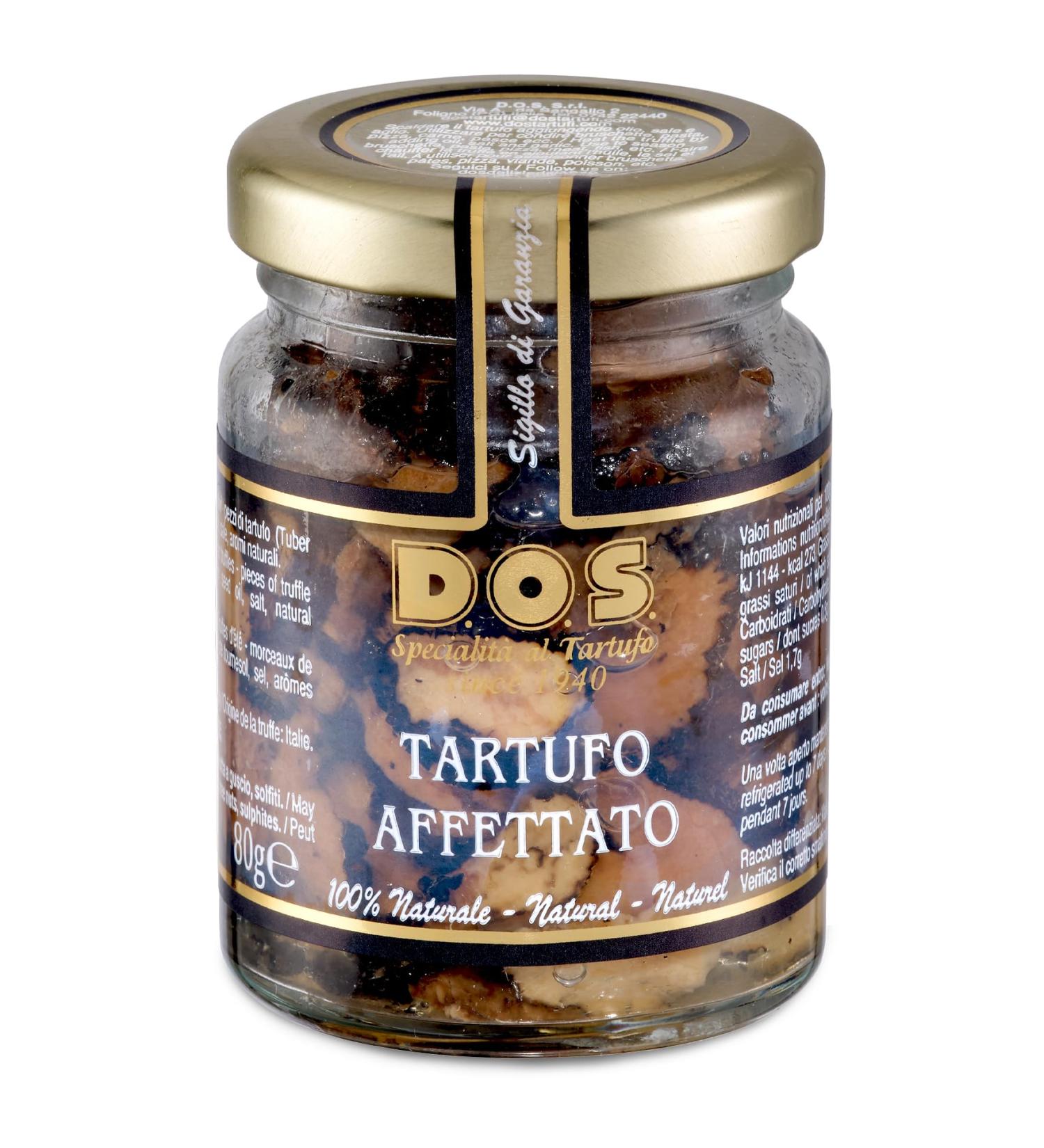 Truffle Slices 80g | Umbrian Artisan Production | No Preservatives or Colourings | Natural Flavours | Typical Product - Buy Online on GoSupps.com