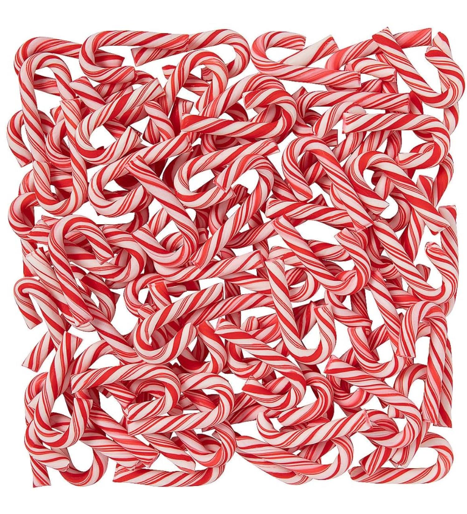Buy Mini Candy Canes - 100 Individually Wrapped Bulk Christmas Candy for International Shipping - Buy Online on GoSupps.com
