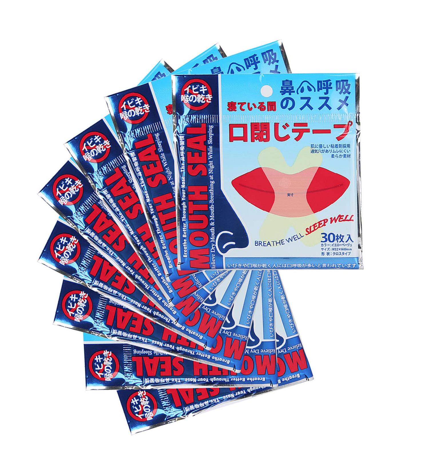 LANTRO JS Anti-Snoring Patch - 240 Nasal & Mouth Strips for Snore Stopper and Better Sleep - Buy Online on GoSupps.com