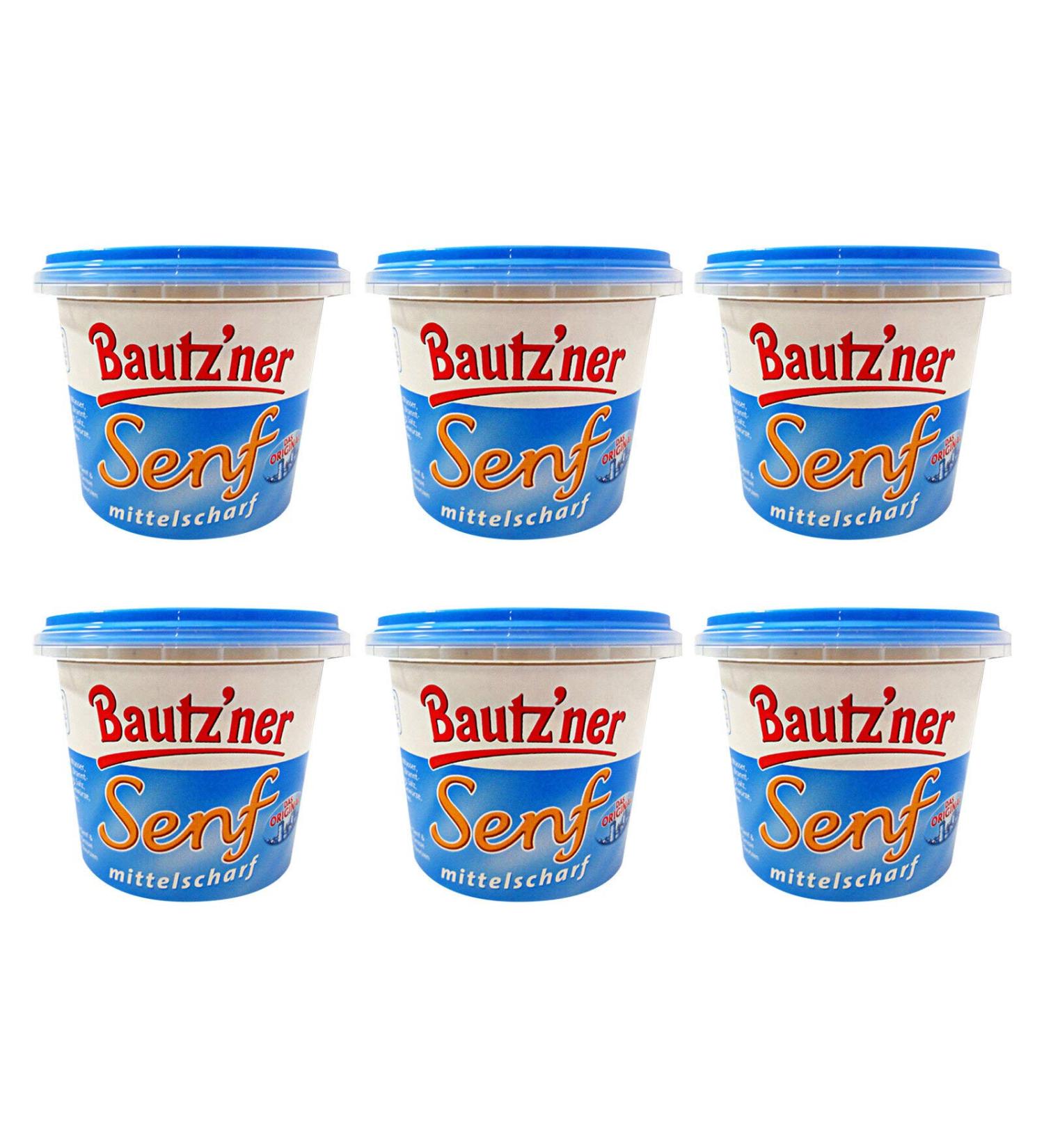 Bautzner Bautzner Set of 6 medium-pointed mustard cups in a cup (6 x 200 ml)