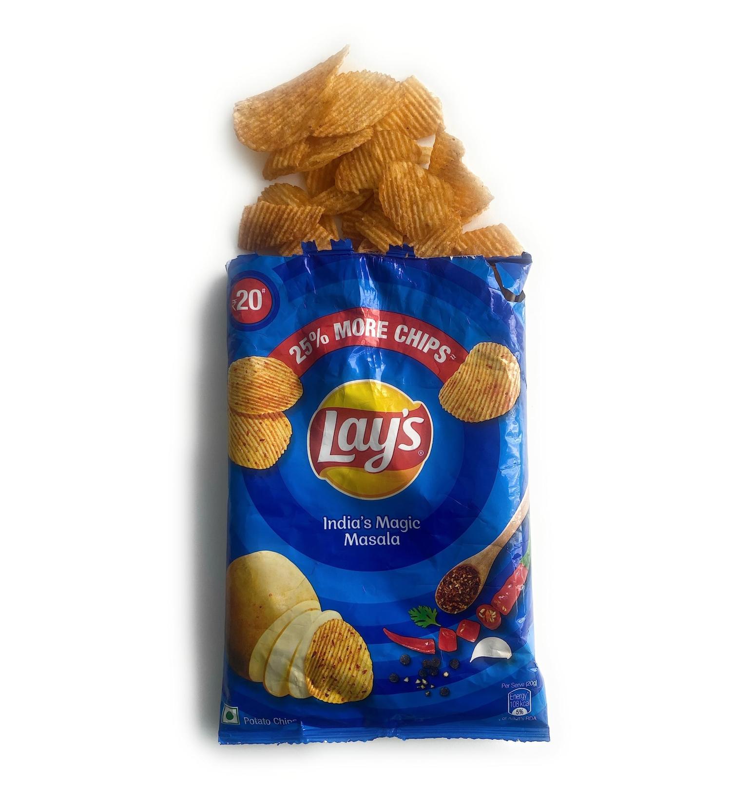 Lay's Lays Chips Go t Magic Masala Sac de 52 g