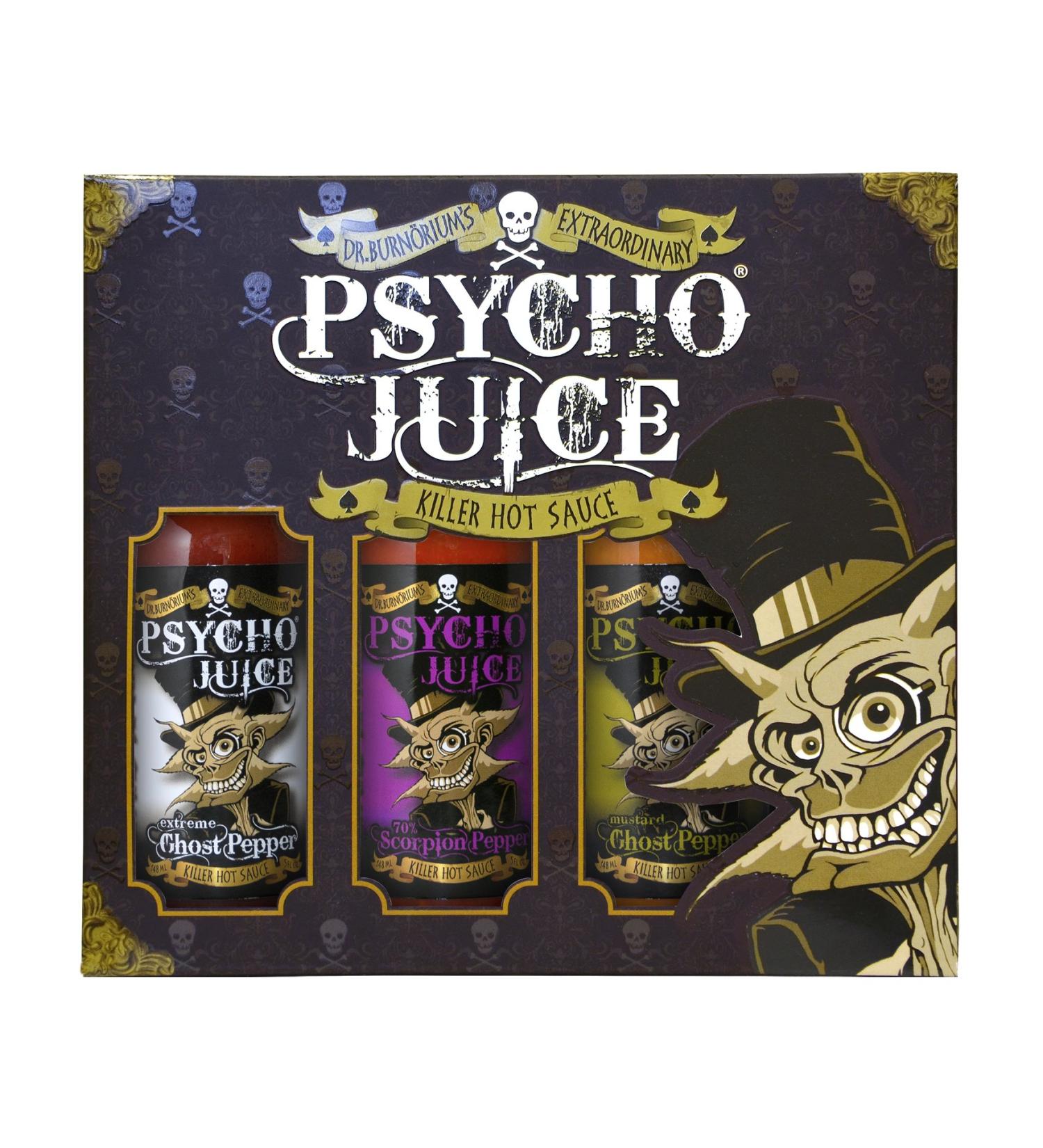 Psycho Juice Gift Box Extreme Collection 4 - Buy Online on GoSupps.com