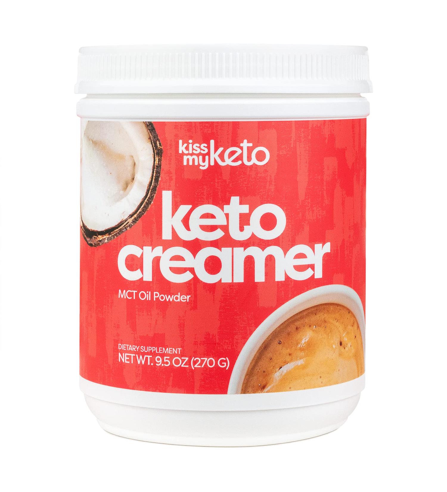 Kiss My Keto MCT Oil Powder Creamer 9.5 oz - Keto-Friendly & Low Carb - Buy Online on GoSupps.com