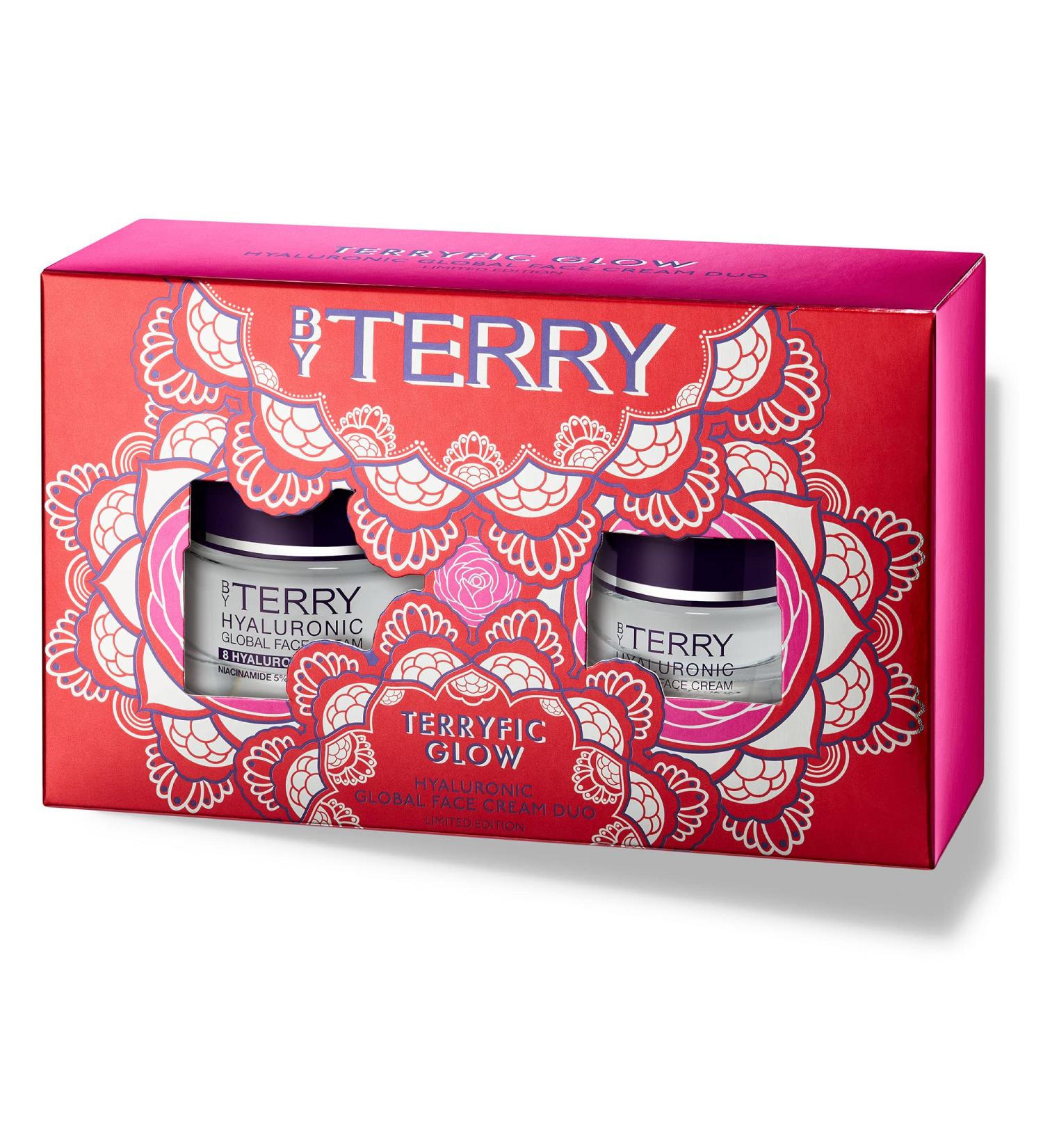 Buy By Terry Face Moisturizer | Terryfic Glow Hyaluronic Acid Global Face Cream Duo - Hydrates & Illuminates with Niacinamide - Buy Online on GoSupps.com