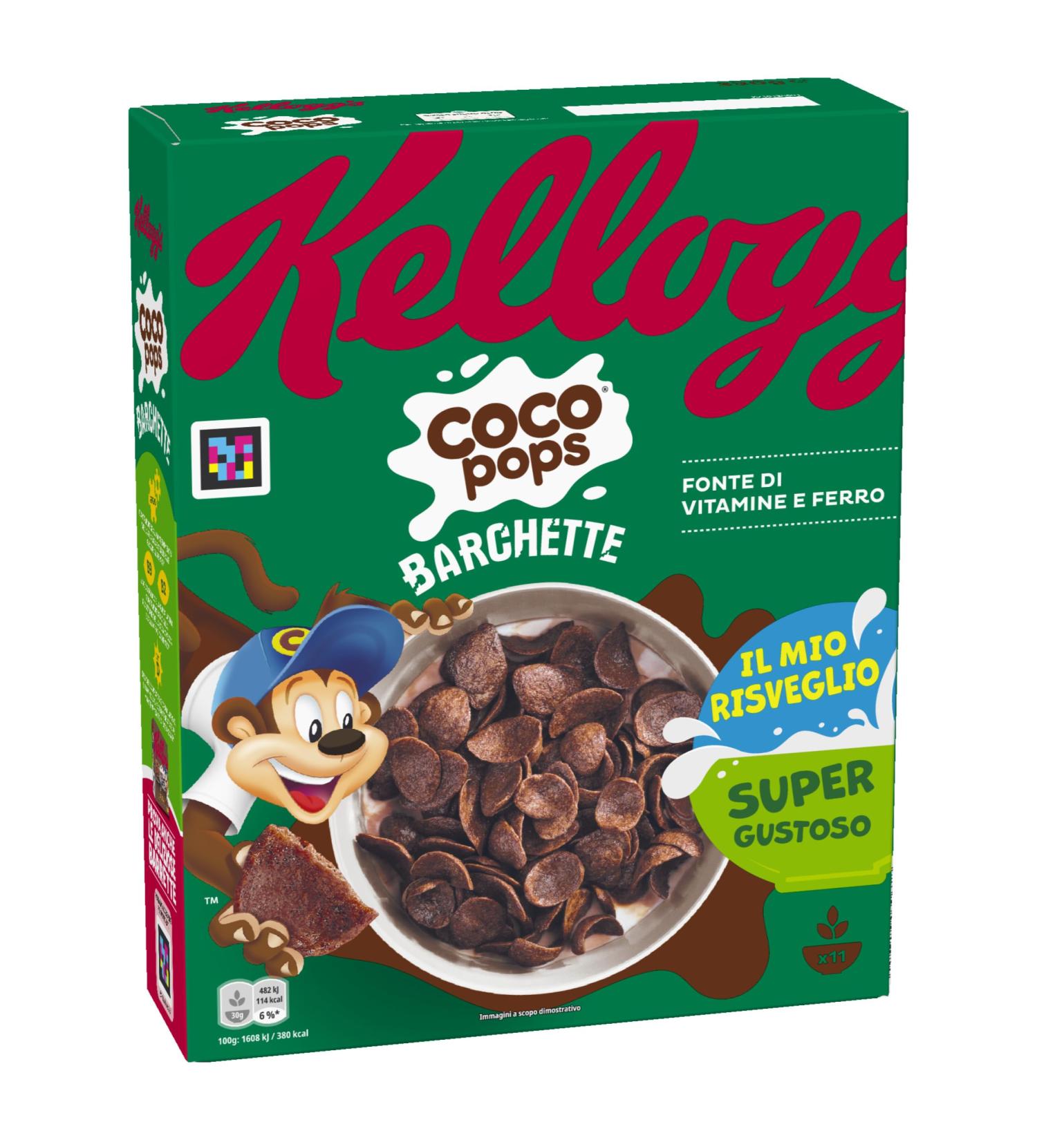 Kellogg's Coco Pops | Barquettes au Chocolat | avec Bl Grill et Chocolat | Emballage Simple de 330g (1 x 330g)