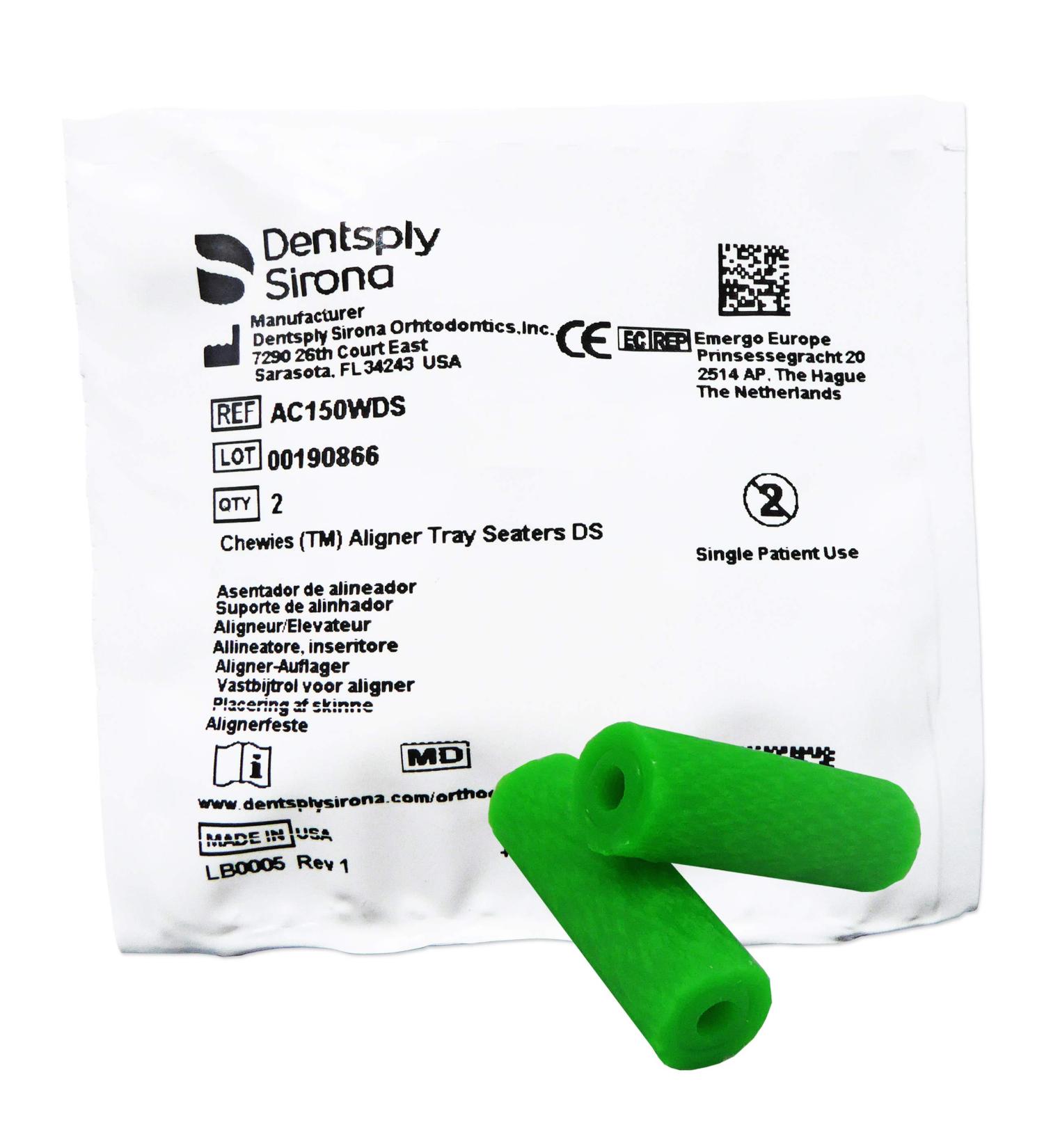 Aligner Chewies - Green - Mint Scented