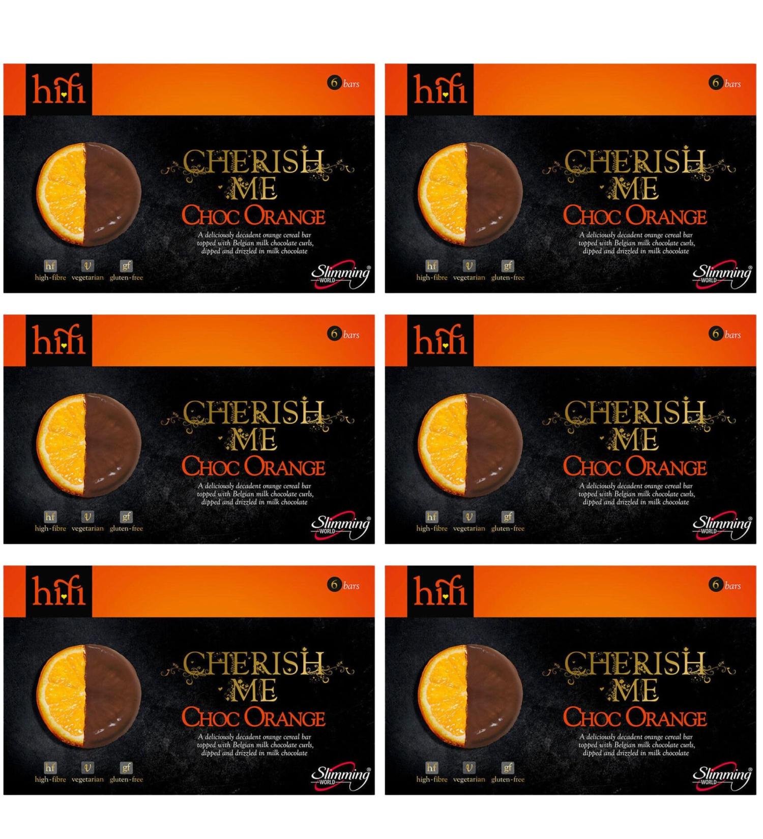 Slimming World Chocolate Orange HiFi Bars (6 Boxes - 36 Bars)
