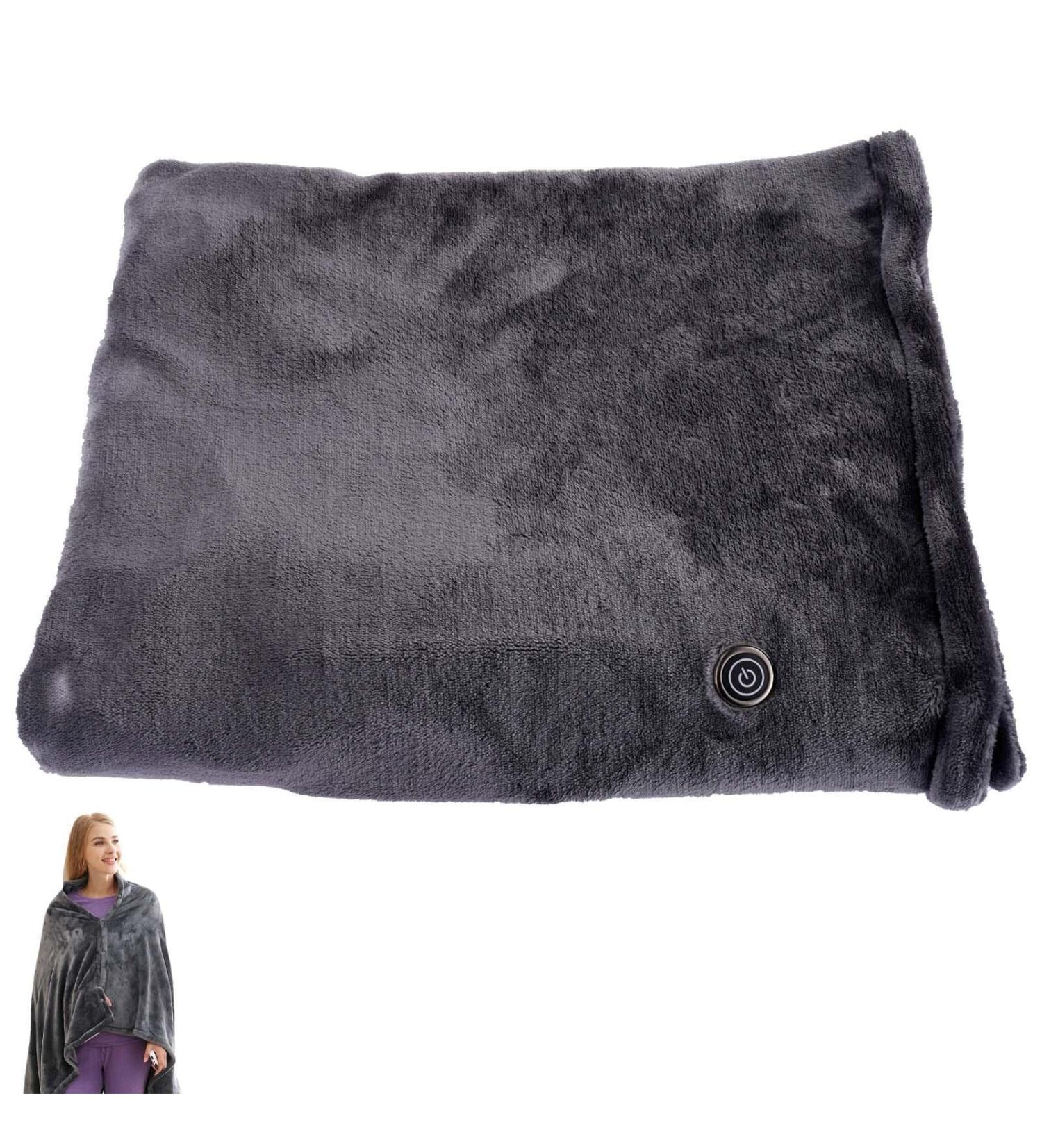 Yusheng Electric Flannel Blanket - Quick Heating Portable Antistatic Winter Blanket for Home Office Travel & Camping - Buy Online on GoSupps.com