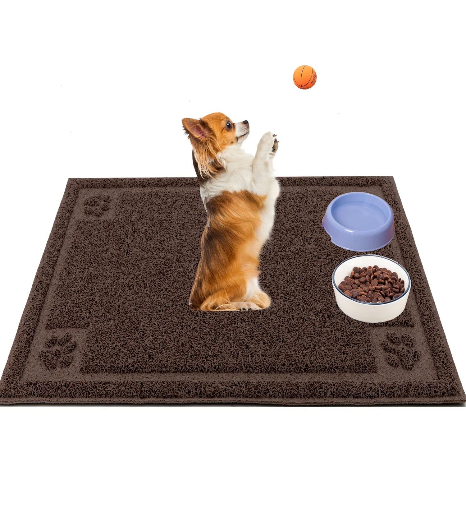 Pet food mats for cats best sale
