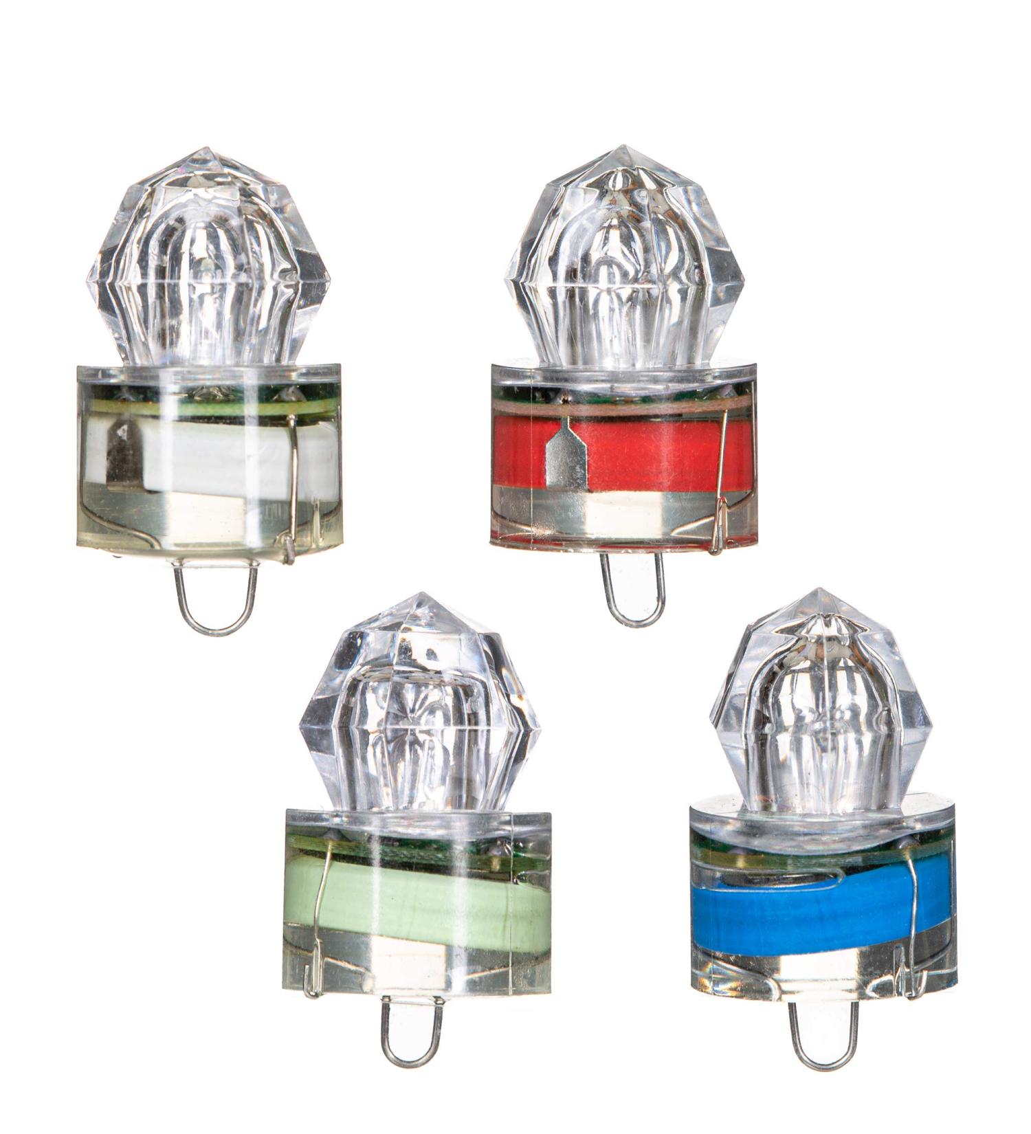 American Fishing Diamond Deep Drop Sea Fishing Light Kit - LED Strobe Fish Lures for Saltwater & Freshwater - 5 Pack Multi-Color (Disco) - Ideal for Swordfish & More - Rated Depth 3-280ft - Buy Online on GoSupps.com