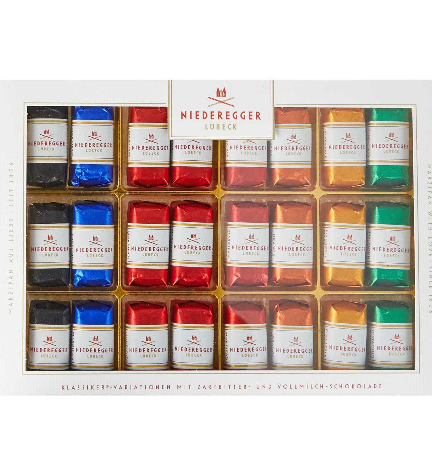 Niederegger Classic Marzipan Variations 300g/10.5oz - Premium Quality Marzipan Assortment - Buy Online on GoSupps.com