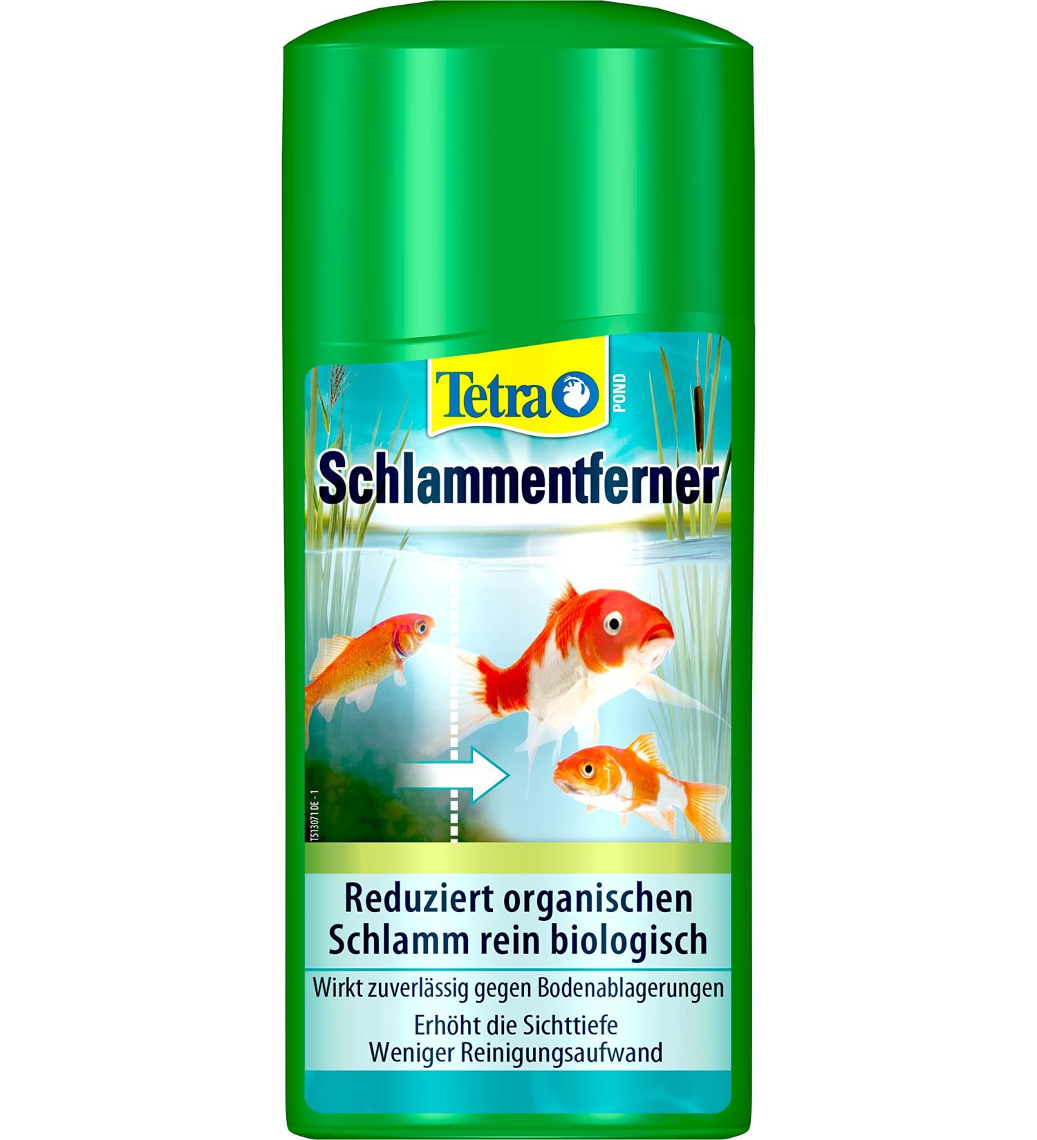 Tetra Pond Sludge Remover - Biological Sludge Solution for Garden Ponds | 500 ml Bottle - Buy Online on GoSupps.com