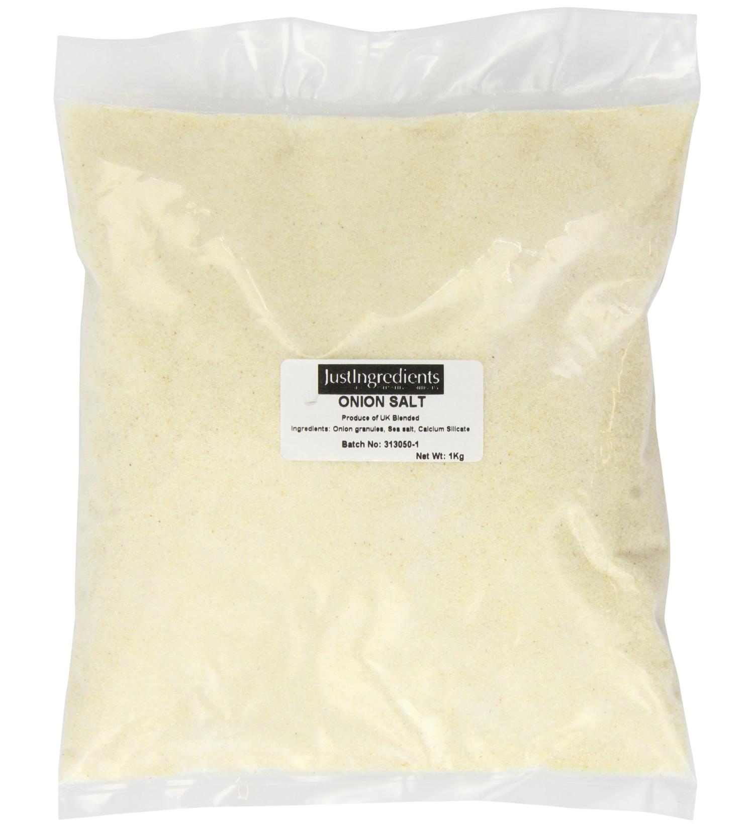 JustIngredients Essential Onion Flavored Salt 1kg - Pack of 2 - Buy Online on GoSupps.com