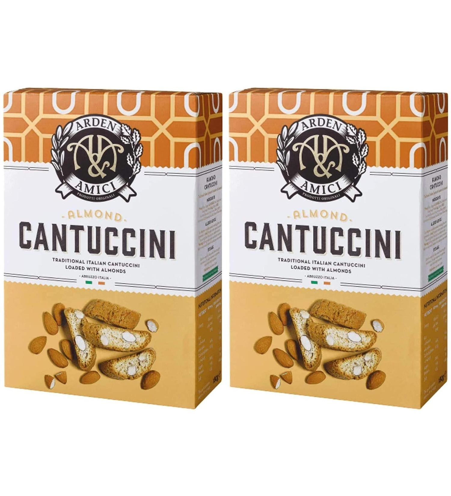  PVL Trade Arden & Amici Italian Cantuccini with Almonds Pack of 2 (2 x 180 g) - Buy Online on GoSupps.com