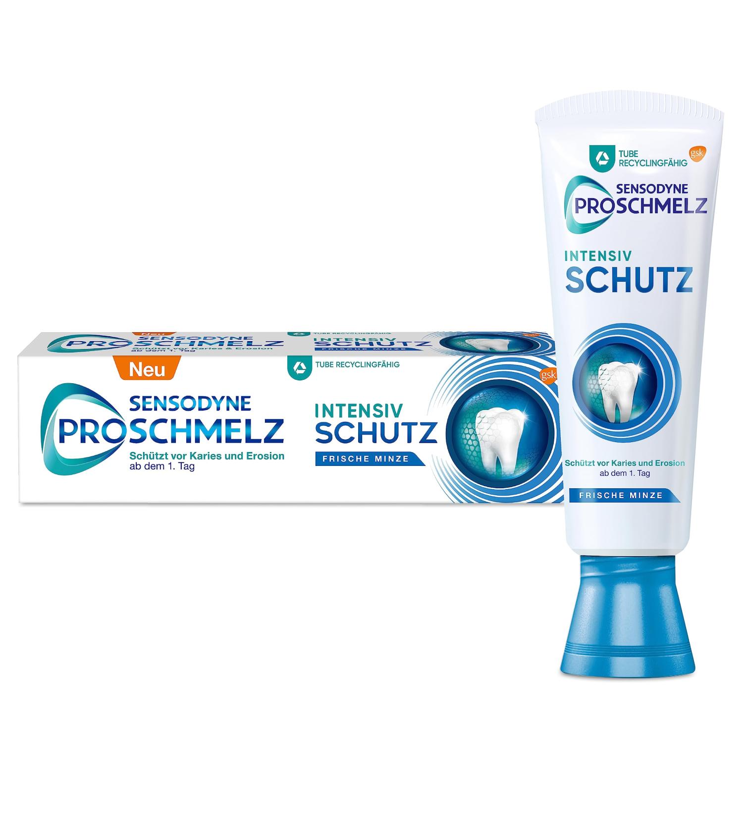 Sensodyne Proschmelz Intensive Protection Toothpaste 75ml - Daily Enamel Care for Sensitive Teeth - Buy Online on GoSupps.com