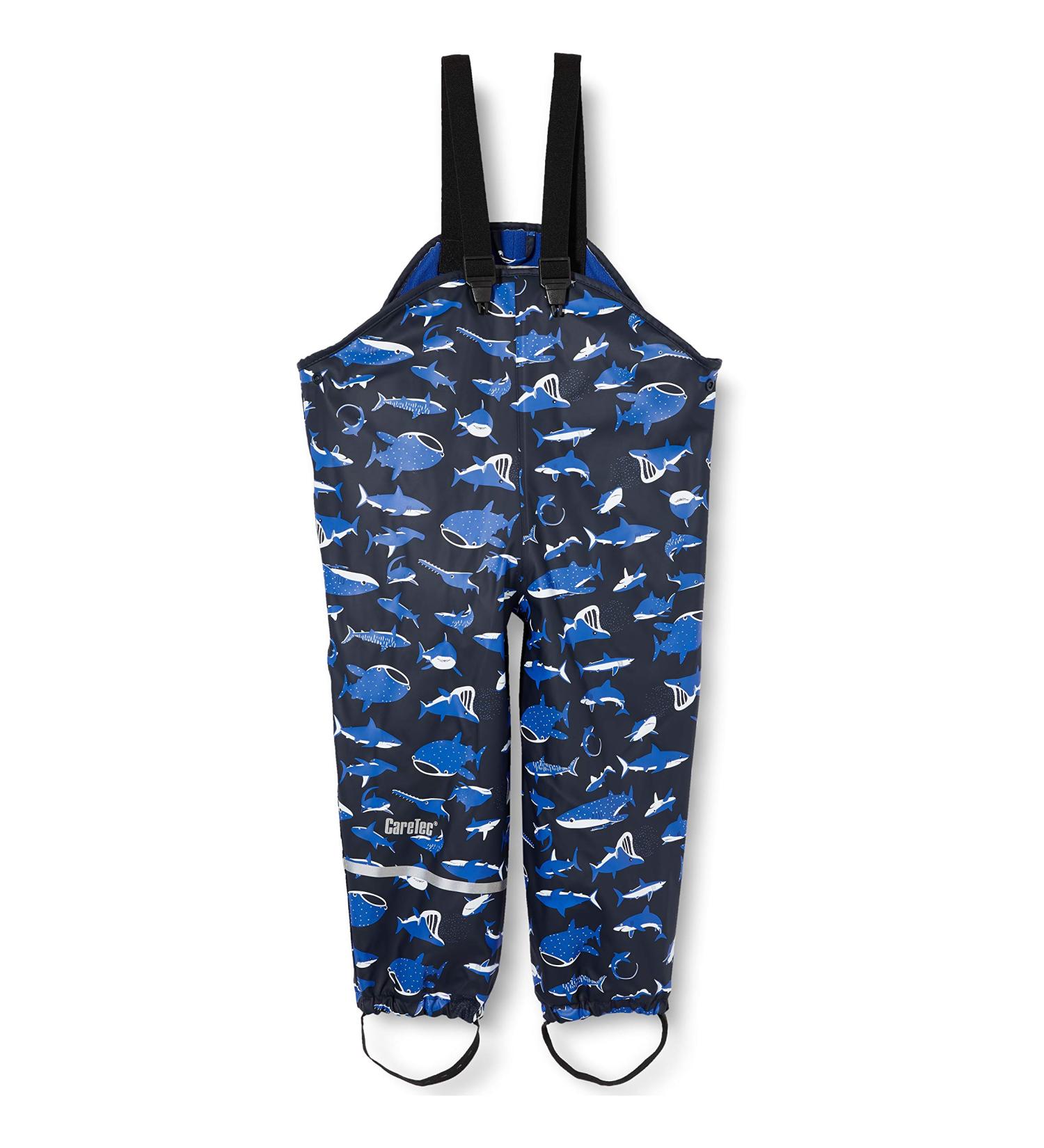 CareTec Unisex Kid's Rain Trousers 104 Ocean Blue - Waterproof & Durable - Buy Online on GoSupps.com