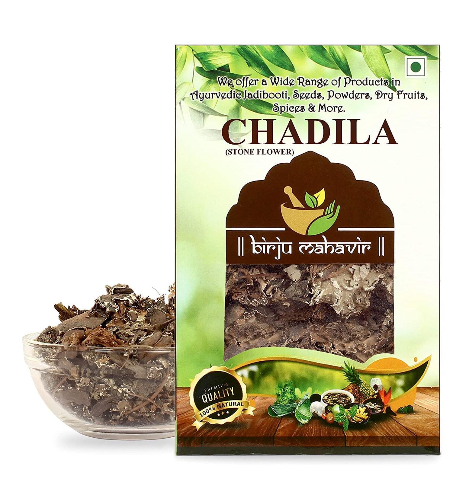  AOZA AOZA BIRJU MAHAVIR BMKB-202 Chadila/Stone Flowers/Shila Pushpa/Chadilo 100 g Natural - Buy Online on GoSupps.com