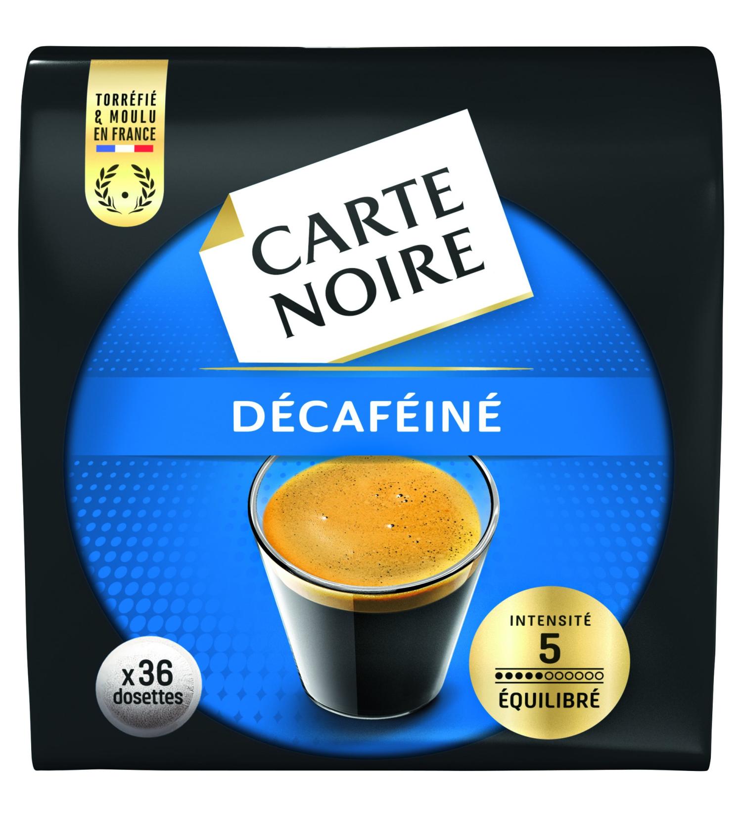 Carte Noire Decaffeinated No. 5 - 180 Soft Pods (Pack of 5 X 36) - Buy Online on GoSupps.com
