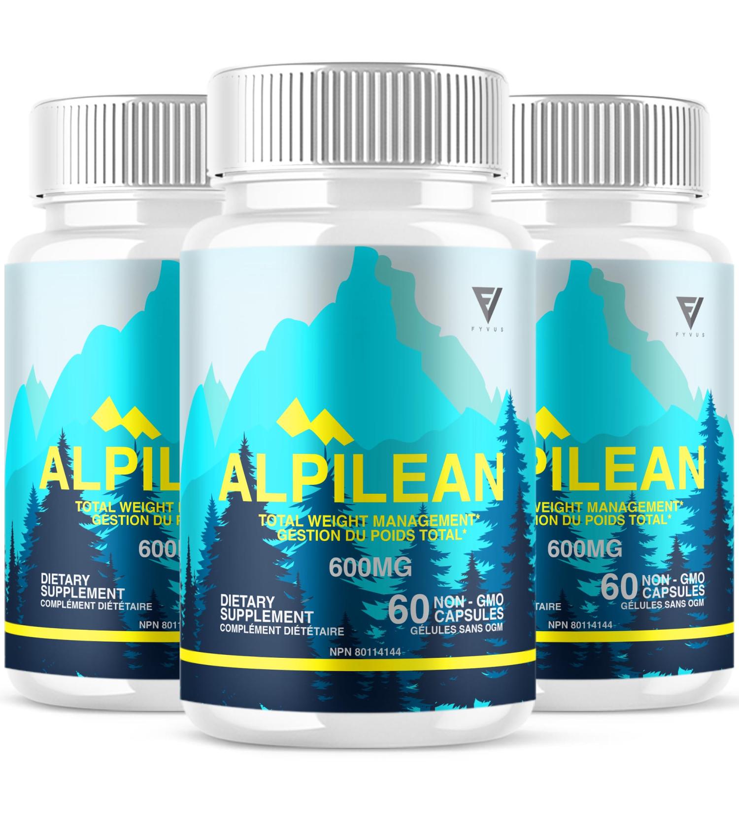 (3 Pack) Alpilean Capsules Alpilean Canada Advanced Healthy Keto Management and Multivitamin Supplement Suppl ment de soutien la gestion avanc e du r gime c tog ne sain Alpilean (180 Capsules) - Buy Online on GoSupps.com