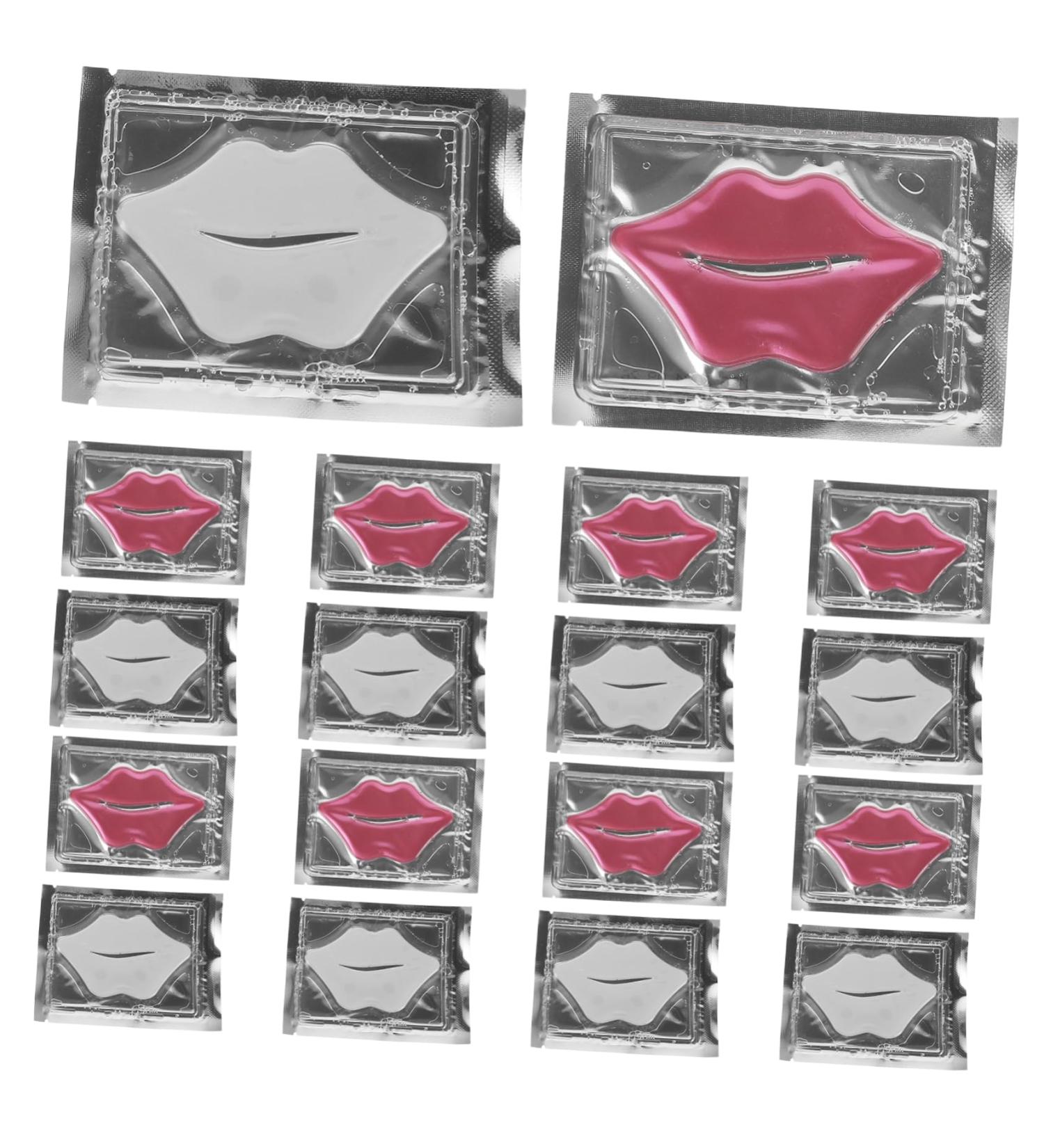  MOTHNUR Pack of 20 Moisturizing Gel Pads for Lip Masks to Reduce Chapped and Wrinkled Lips - Buy Online on GoSupps.com