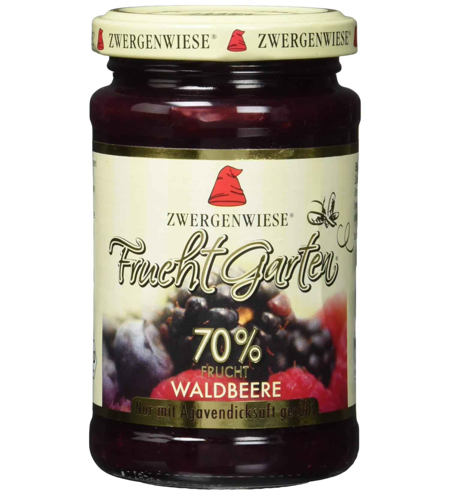 Buy Zwergenwiese Organic Fruit Spread - Wild Berry 225g | All-Natural Fruit Garden Jam for International Shipping - Buy Online on GoSupps.com