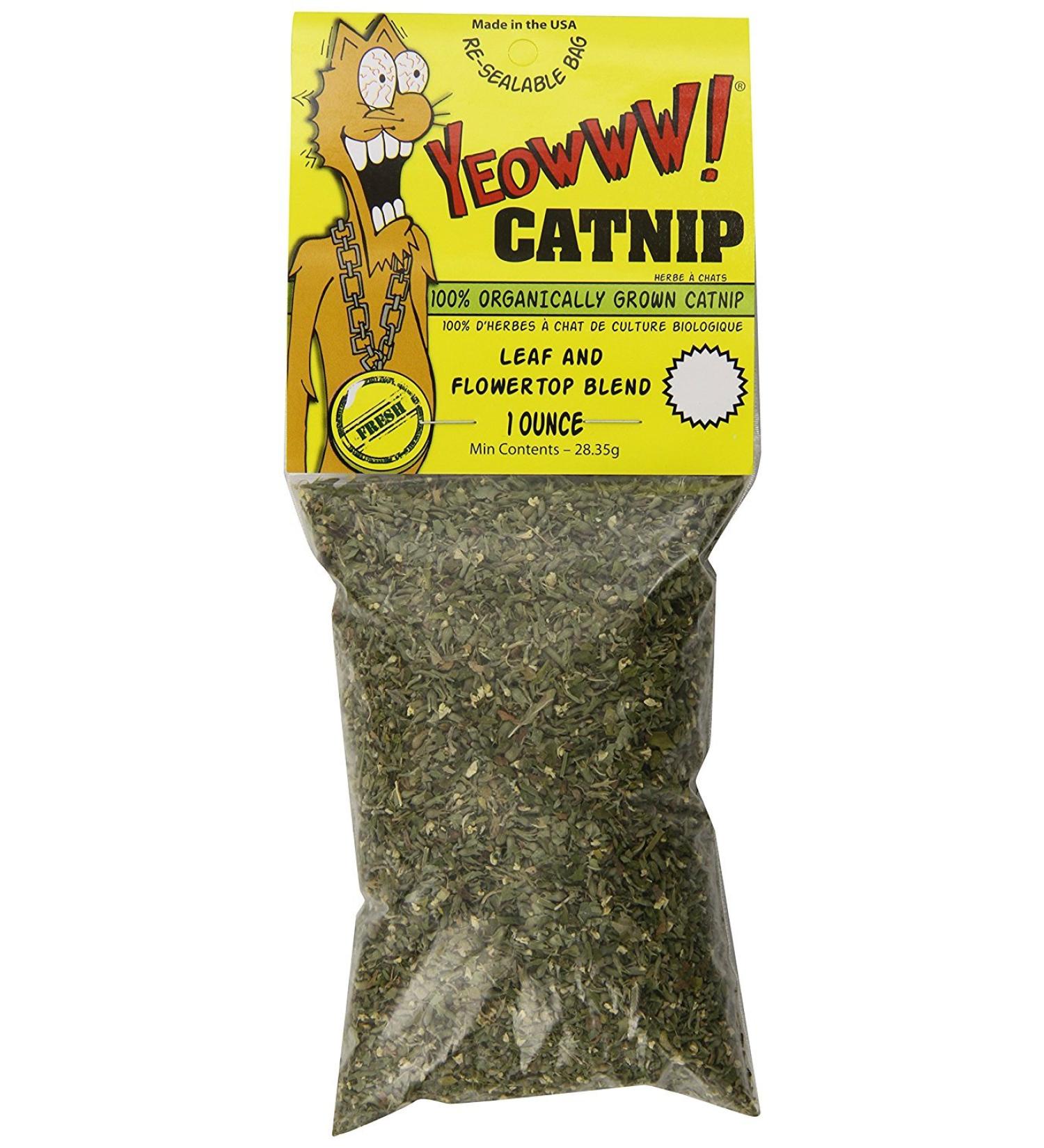 Duc Treat Catnip Yeowww Bag10z (Pack of 3)