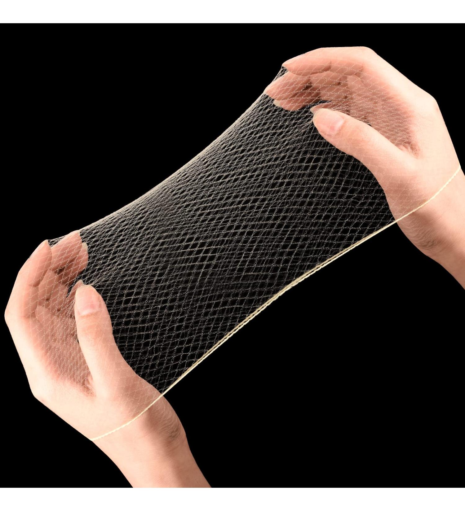 Smilco 100 Pcs Hair Nets - 20 Elastic Mesh Wig Nets for Dancer & Kitchen Use - Invisible & Durable (Gold) - Buy Online on GoSupps.com